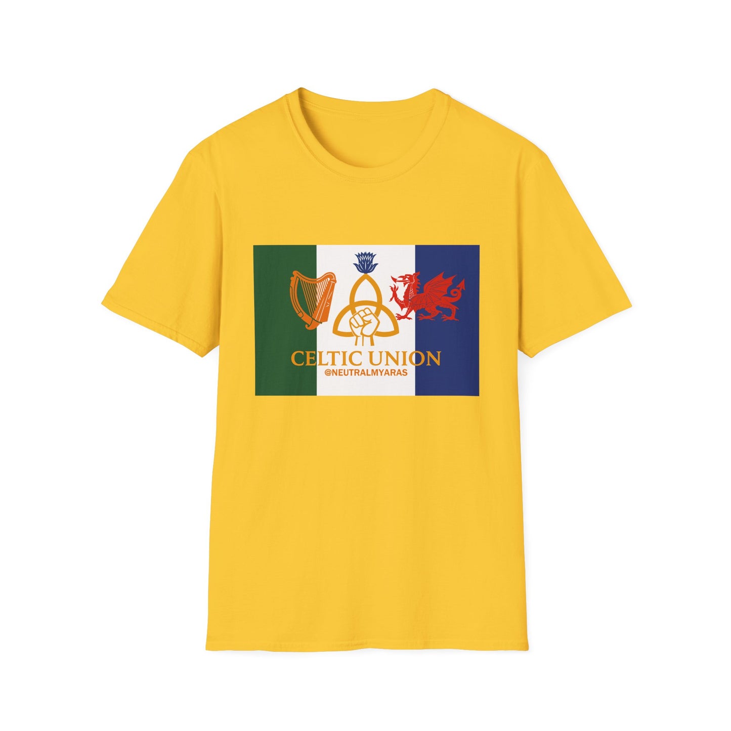 🔥 CELTIC UNION FLAG T-SHIRT ☘️