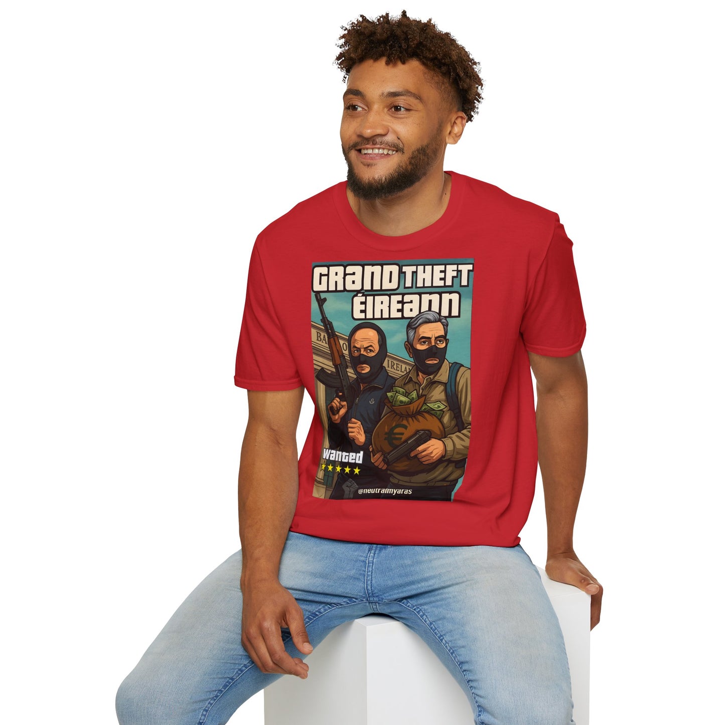 🔥 🚨 GRAND THEFT ÉIREANN 🚨 T-SHIRT ☘️
