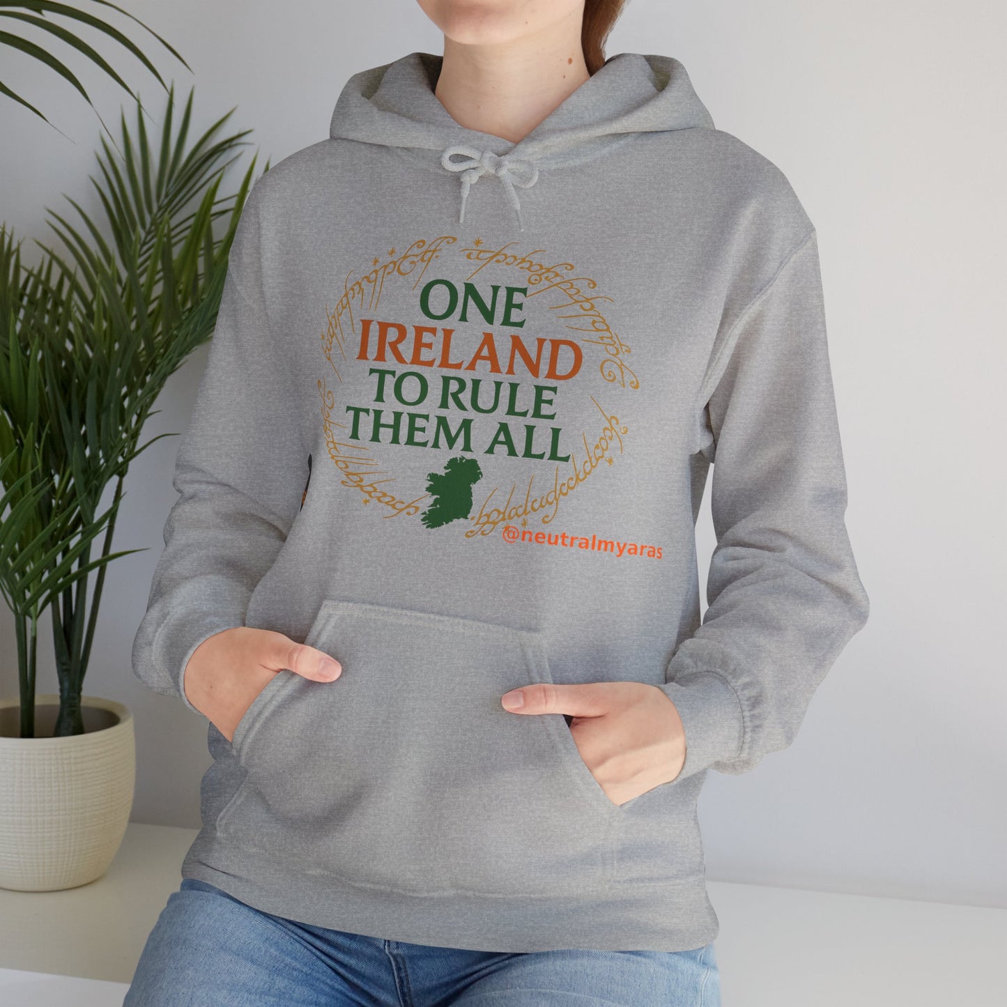 Hoodie "ONE IRELAND TO RULE THEM ALL" – Wear the Legend, Live the Dream