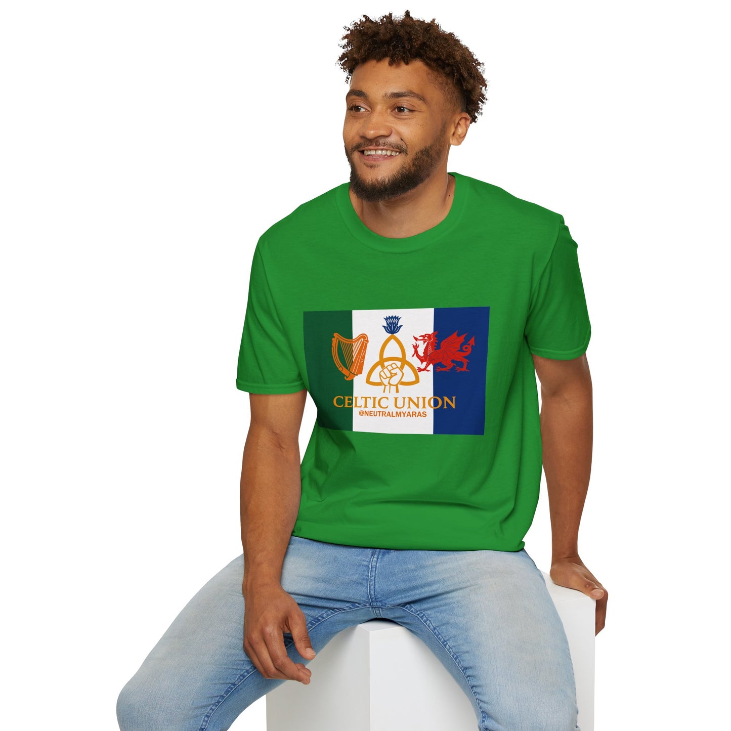 🔥 CELTIC UNION FLAG T-SHIRT ☘️