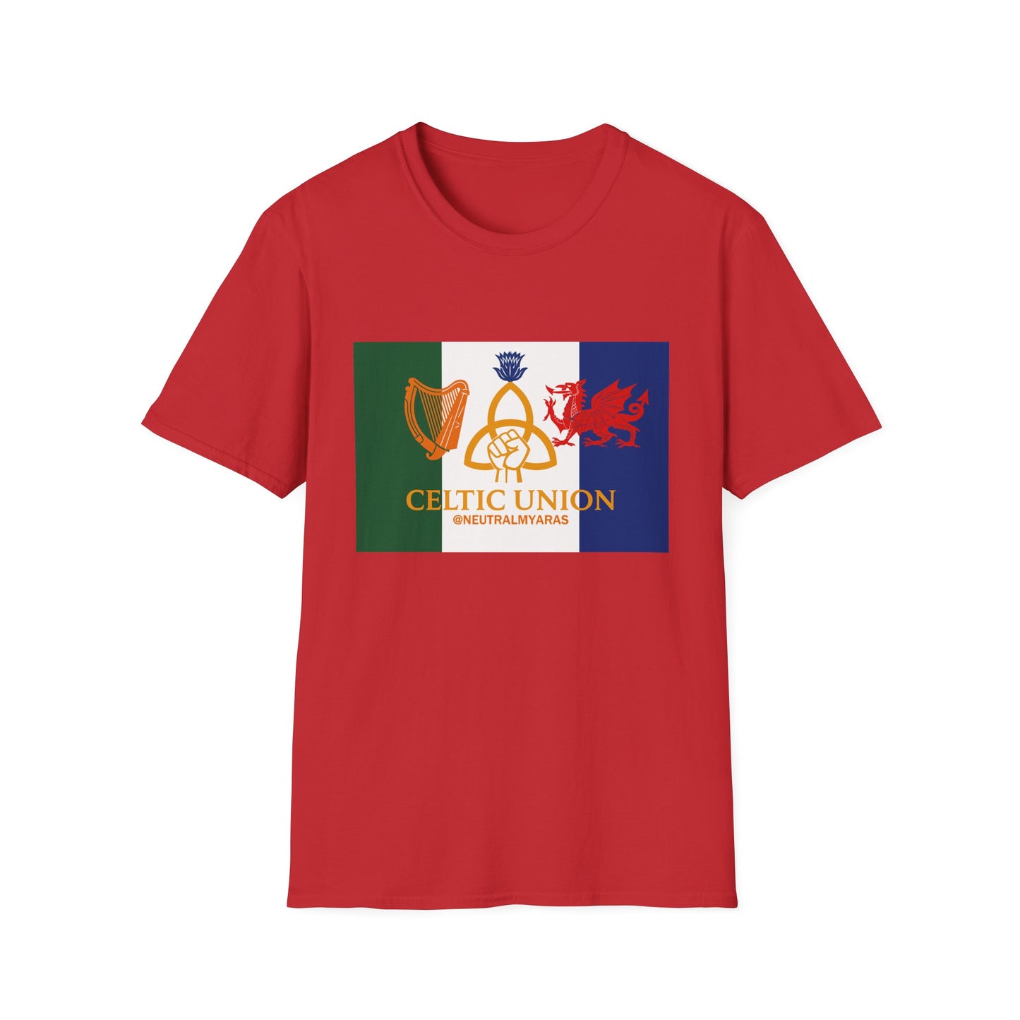 🔥 CELTIC UNION FLAG T-SHIRT ☘️