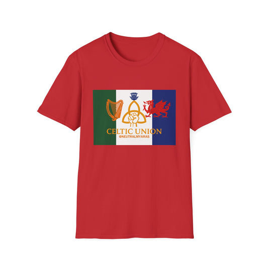 🔥 CELTIC UNION FLAG T-SHIRT ☘️