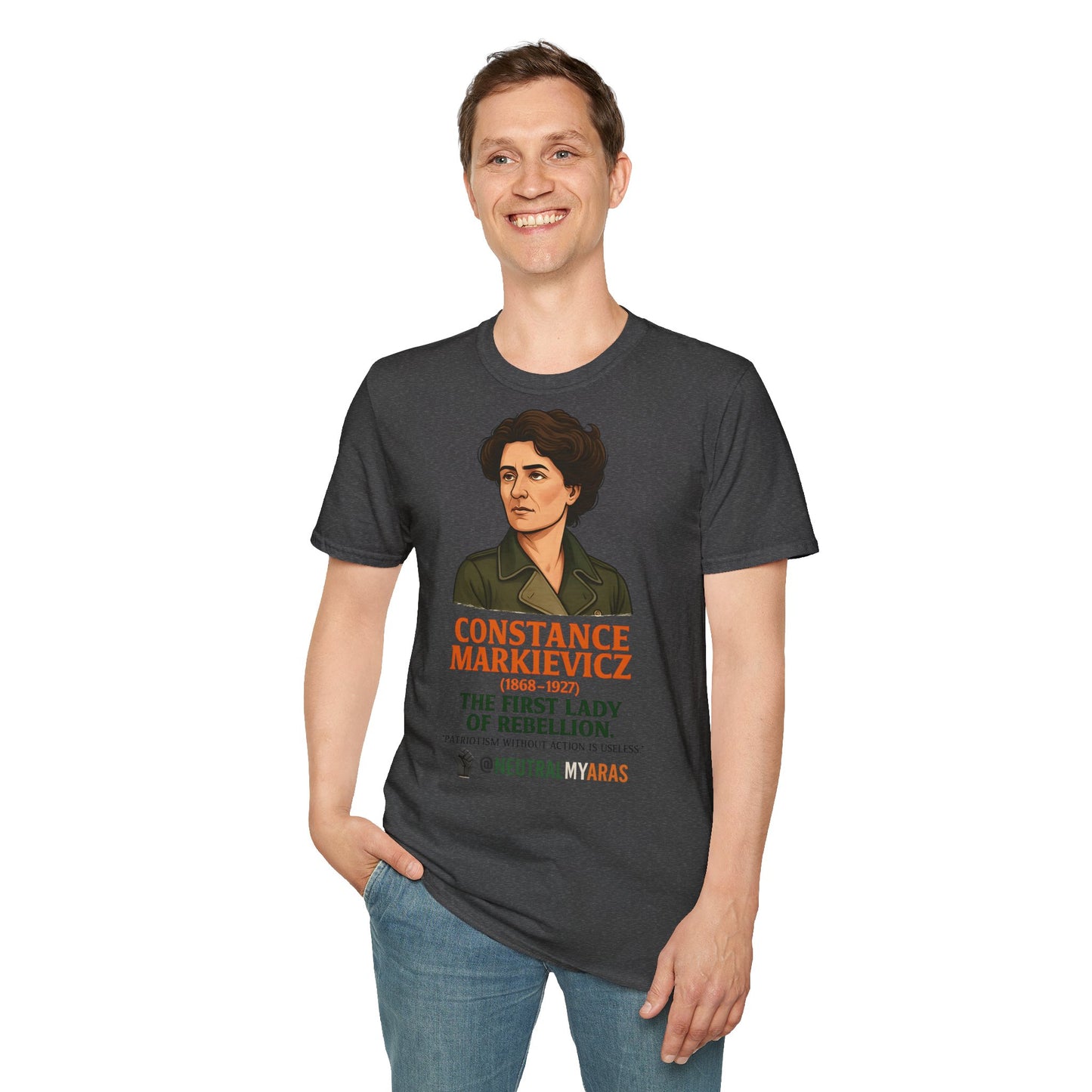 🇮🇪 Constance Markievicz T-Shirt – The First Lady of Rebellion 🇮🇪 Tee
