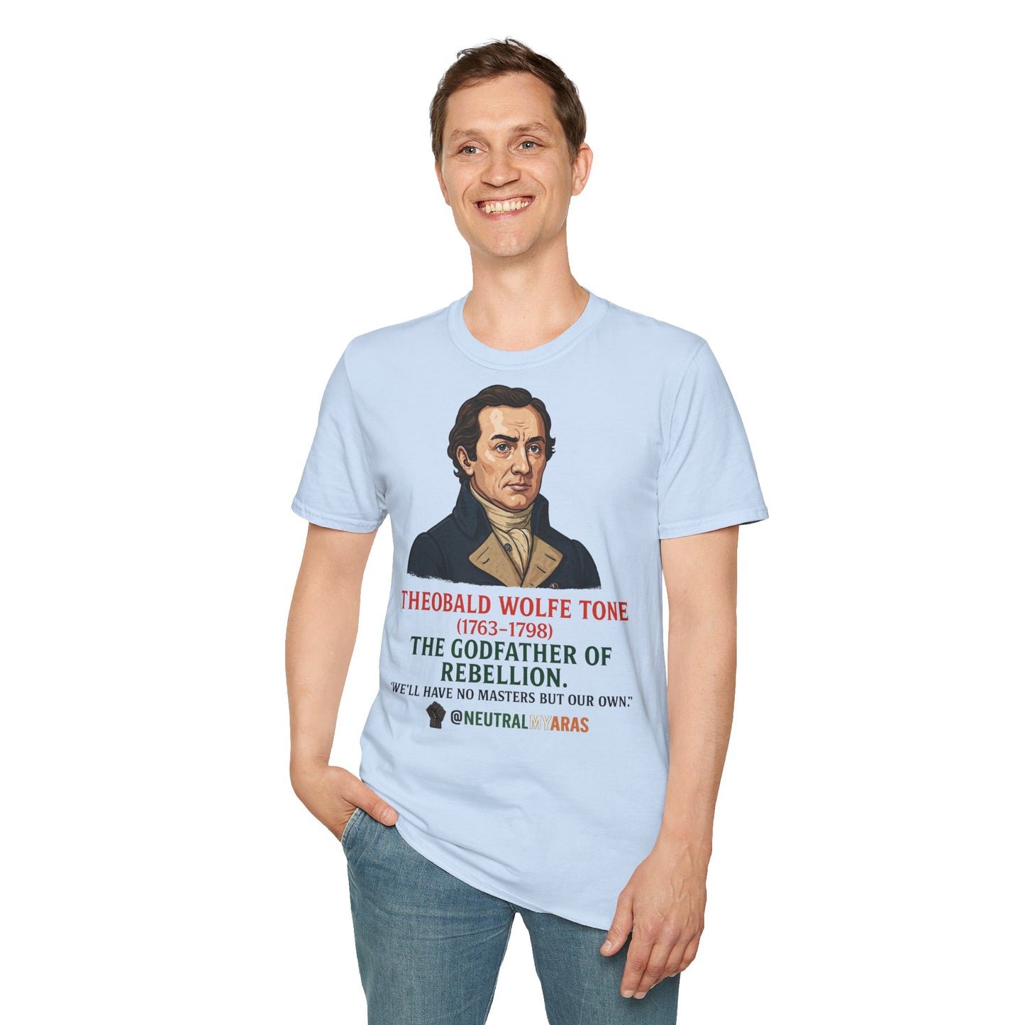 Theobald Wolfe Tone – Godfather of Rebellion Tee