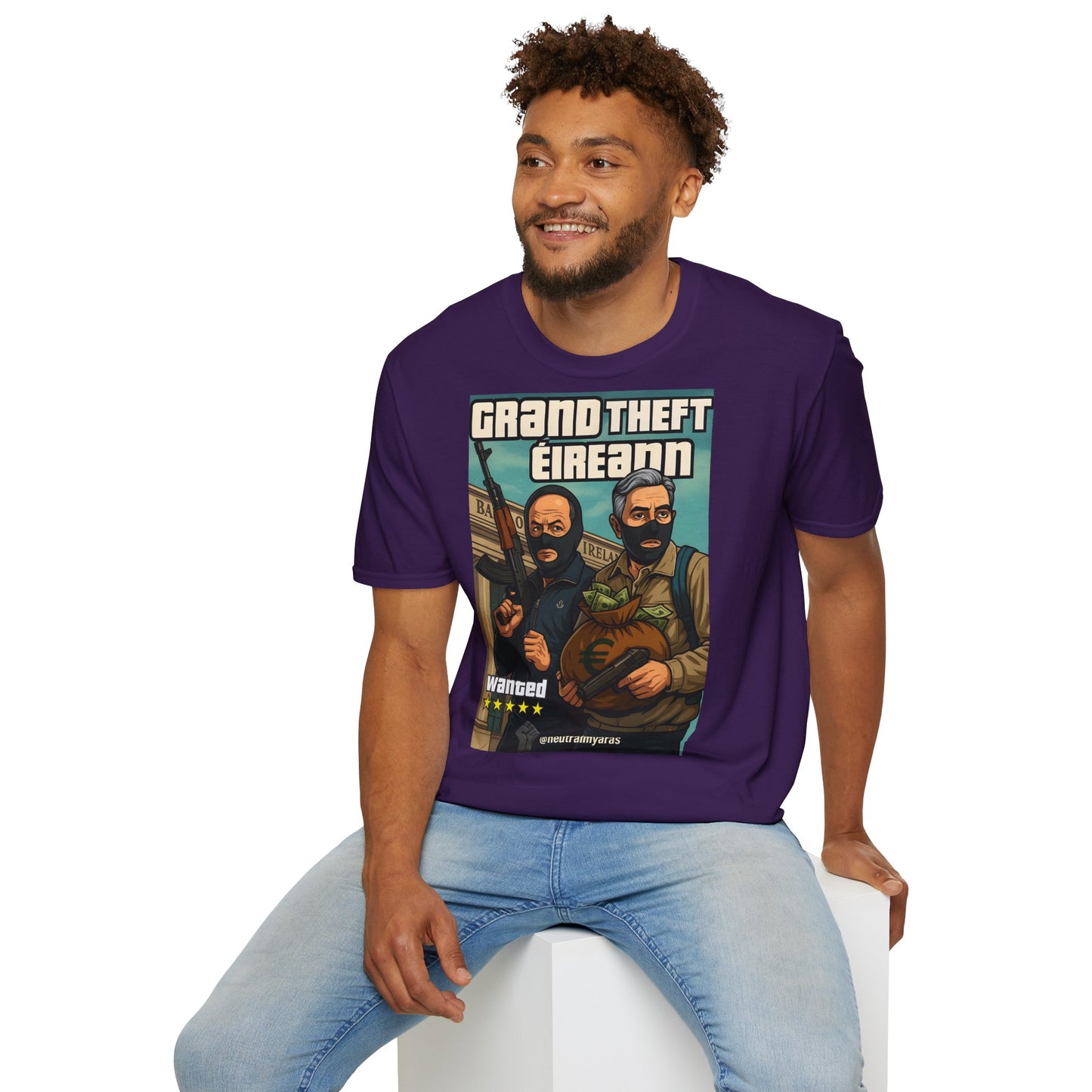 🔥 🚨 GRAND THEFT ÉIREANN 🚨 T-SHIRT ☘️