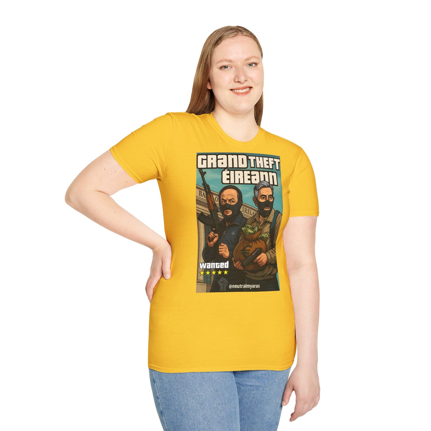 🔥 🚨 GRAND THEFT ÉIREANN 🚨 T-SHIRT ☘️