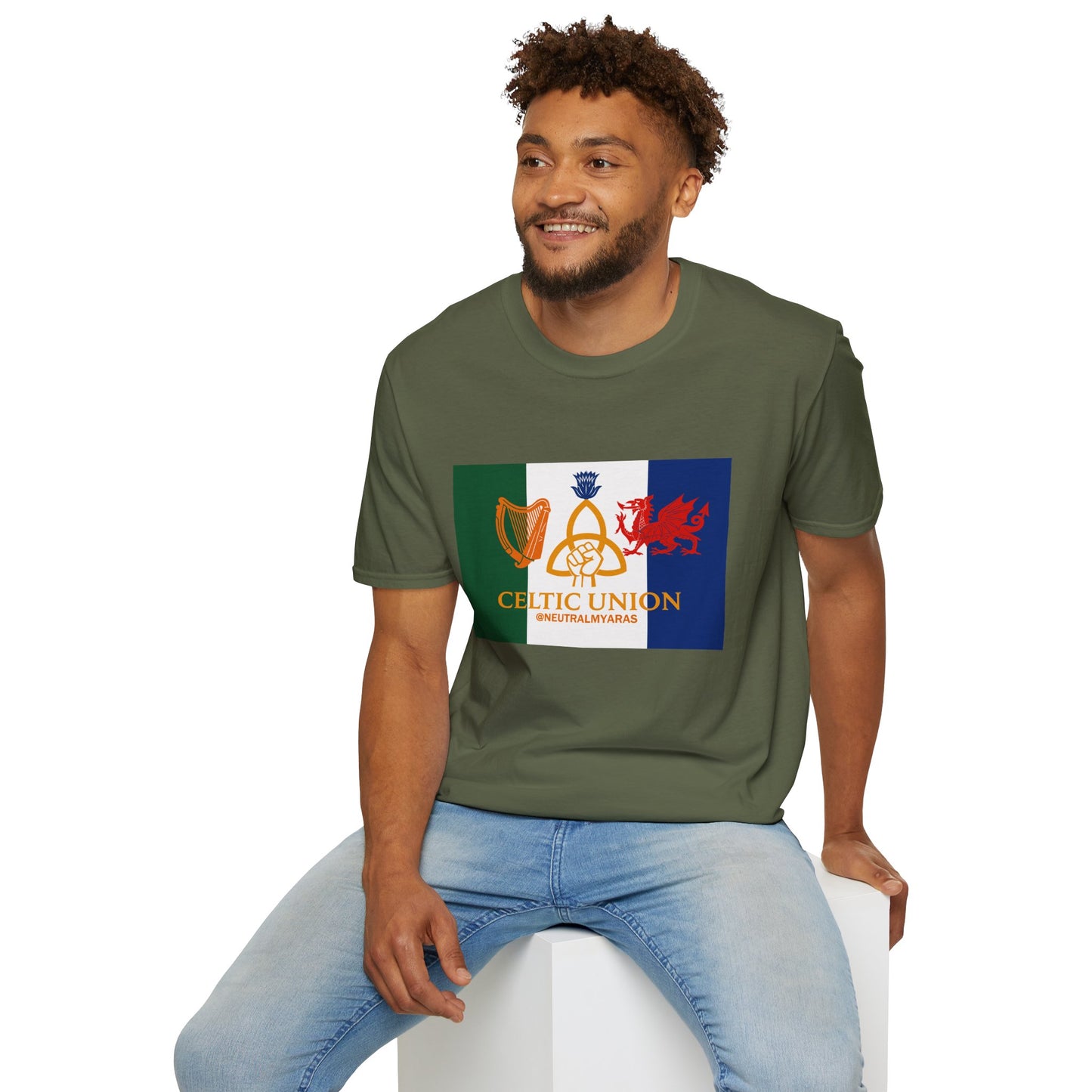 🔥 CELTIC UNION FLAG T-SHIRT ☘️