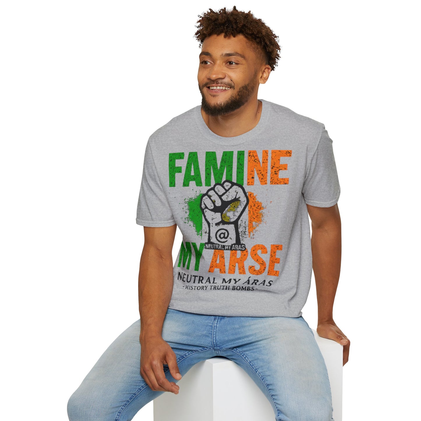 "FAMINE MY ARSE" – The T-Shirt That Speaks Truth, and a Bit of Cheek