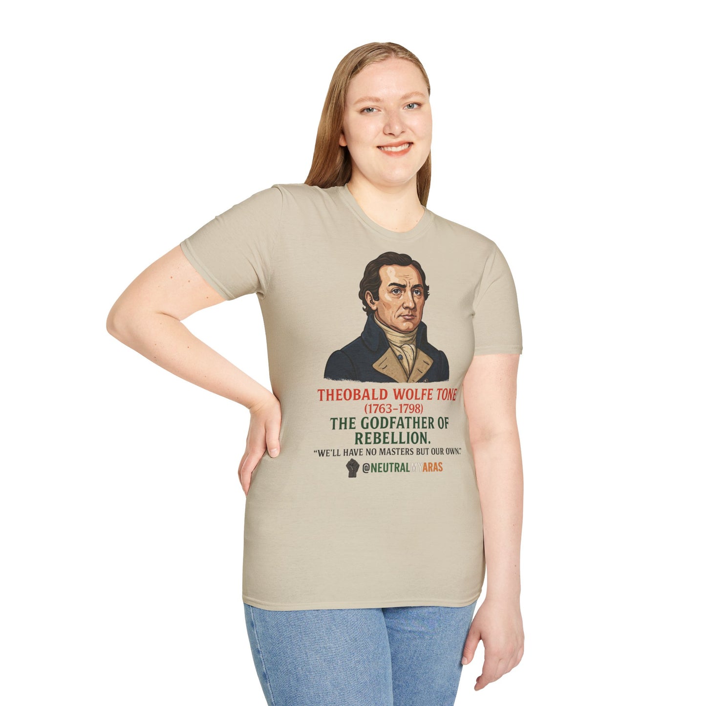 Theobald Wolfe Tone – Godfather of Rebellion Tee