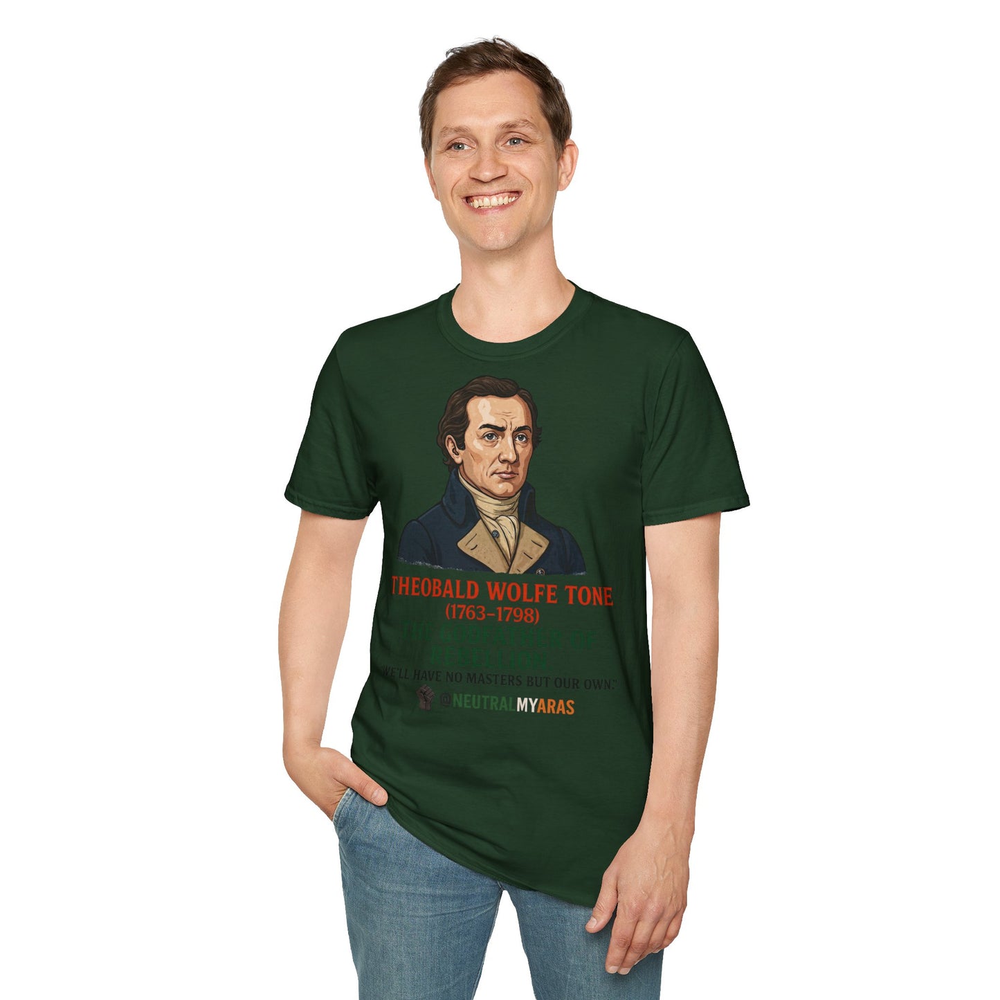 Theobald Wolfe Tone – Godfather of Rebellion Tee