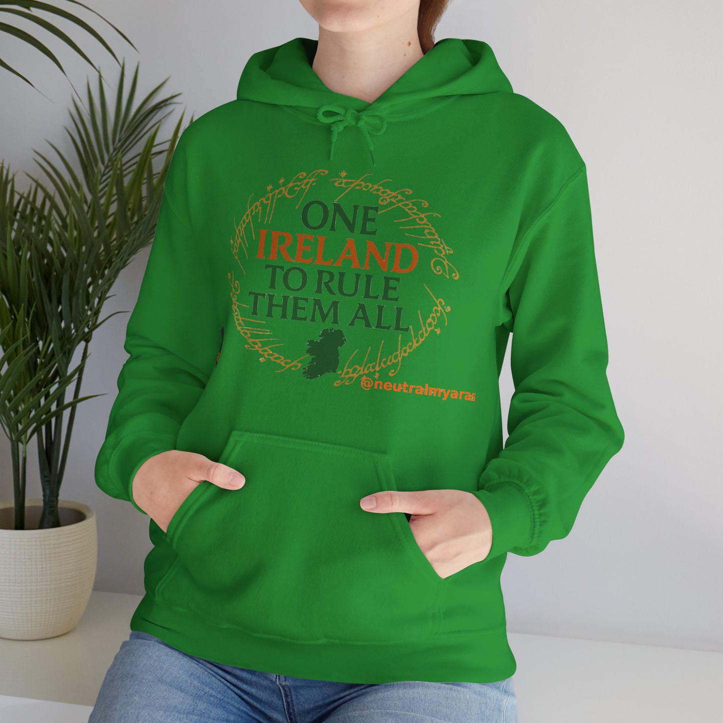 Hoodie "ONE IRELAND TO RULE THEM ALL" – Wear the Legend, Live the Dream