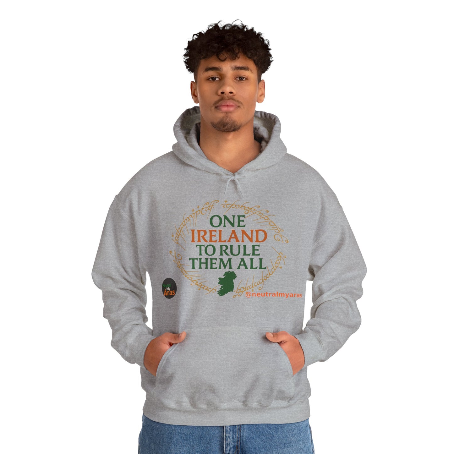 Hoodie "ONE IRELAND TO RULE THEM ALL" – Wear the Legend, Live the Dream