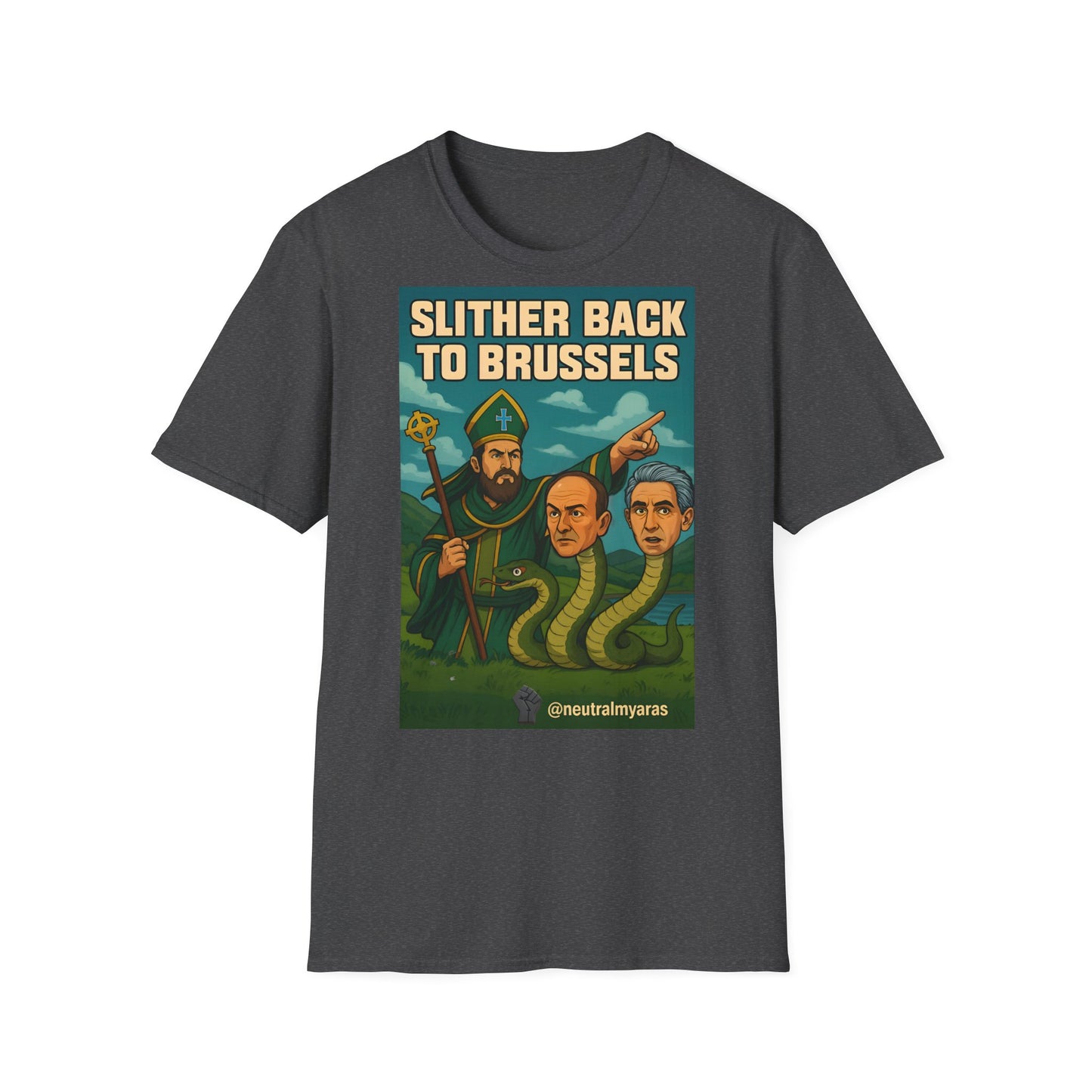 Slither Back to Brussels – St. Patrick vs. The Snakes Tee