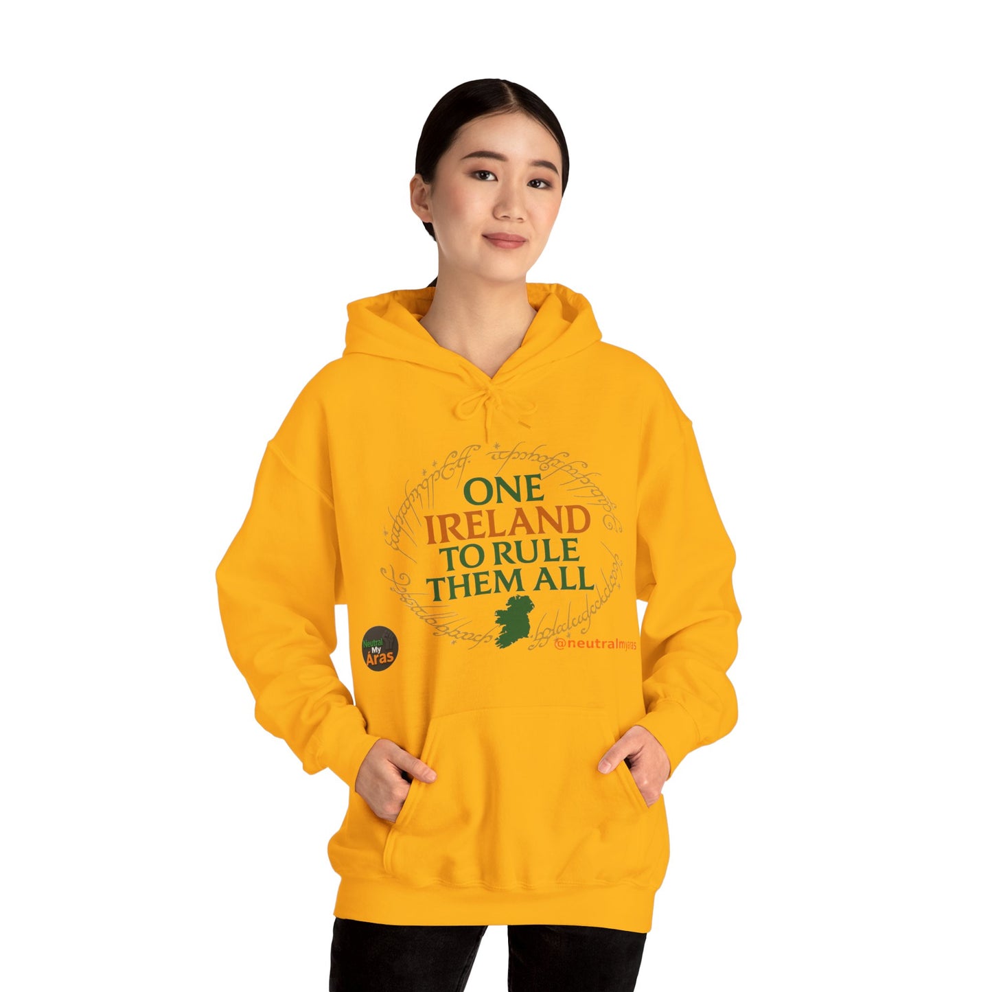 Hoodie "ONE IRELAND TO RULE THEM ALL" – Wear the Legend, Live the Dream