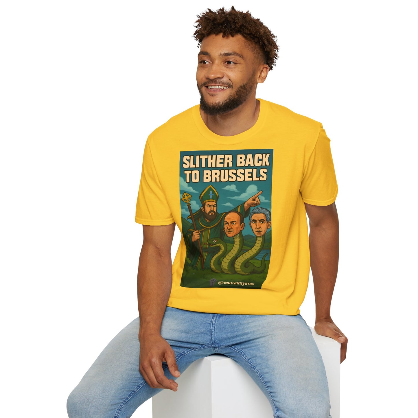 Slither Back to Brussels – St. Patrick vs. The Snakes Tee