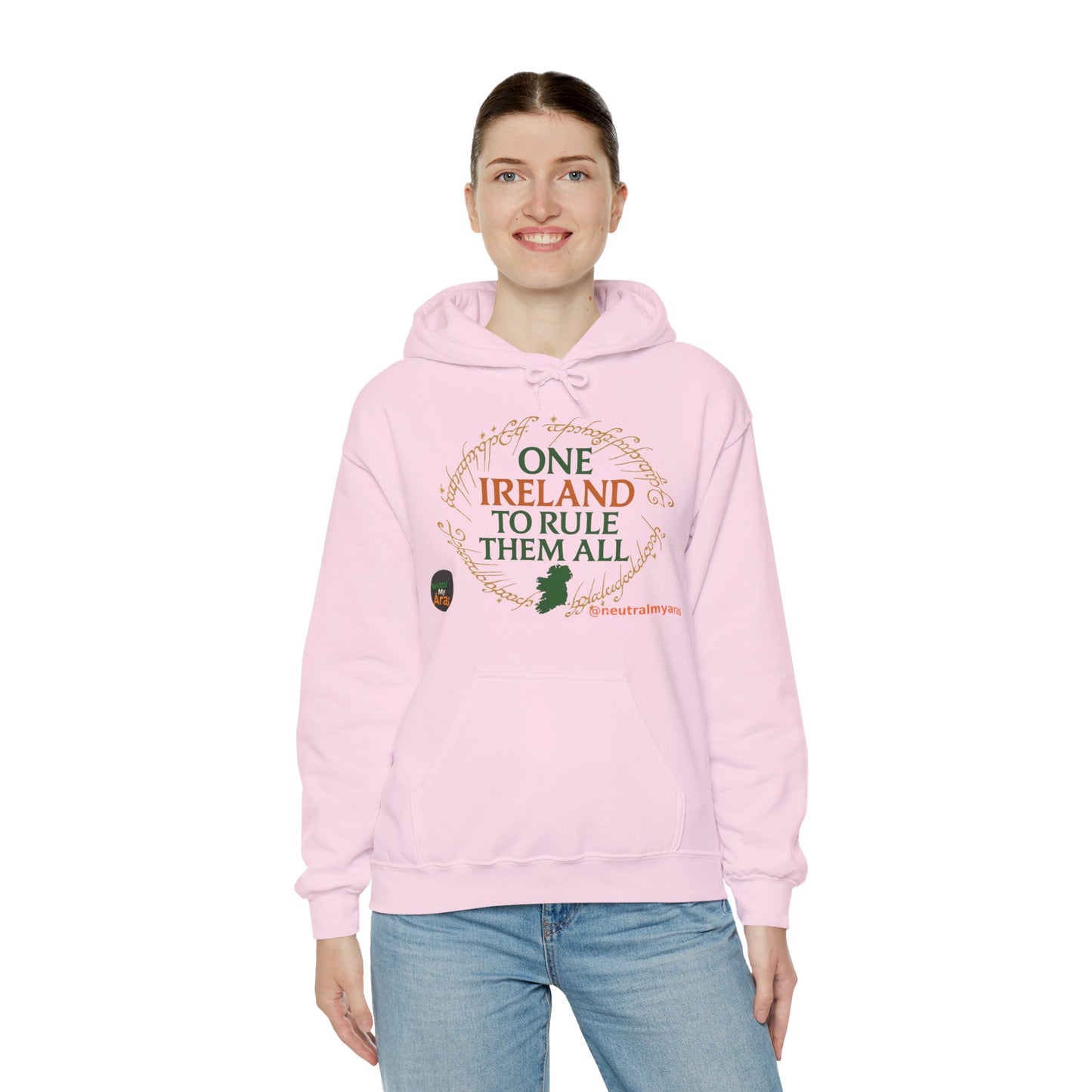 Hoodie "ONE IRELAND TO RULE THEM ALL" – Wear the Legend, Live the Dream