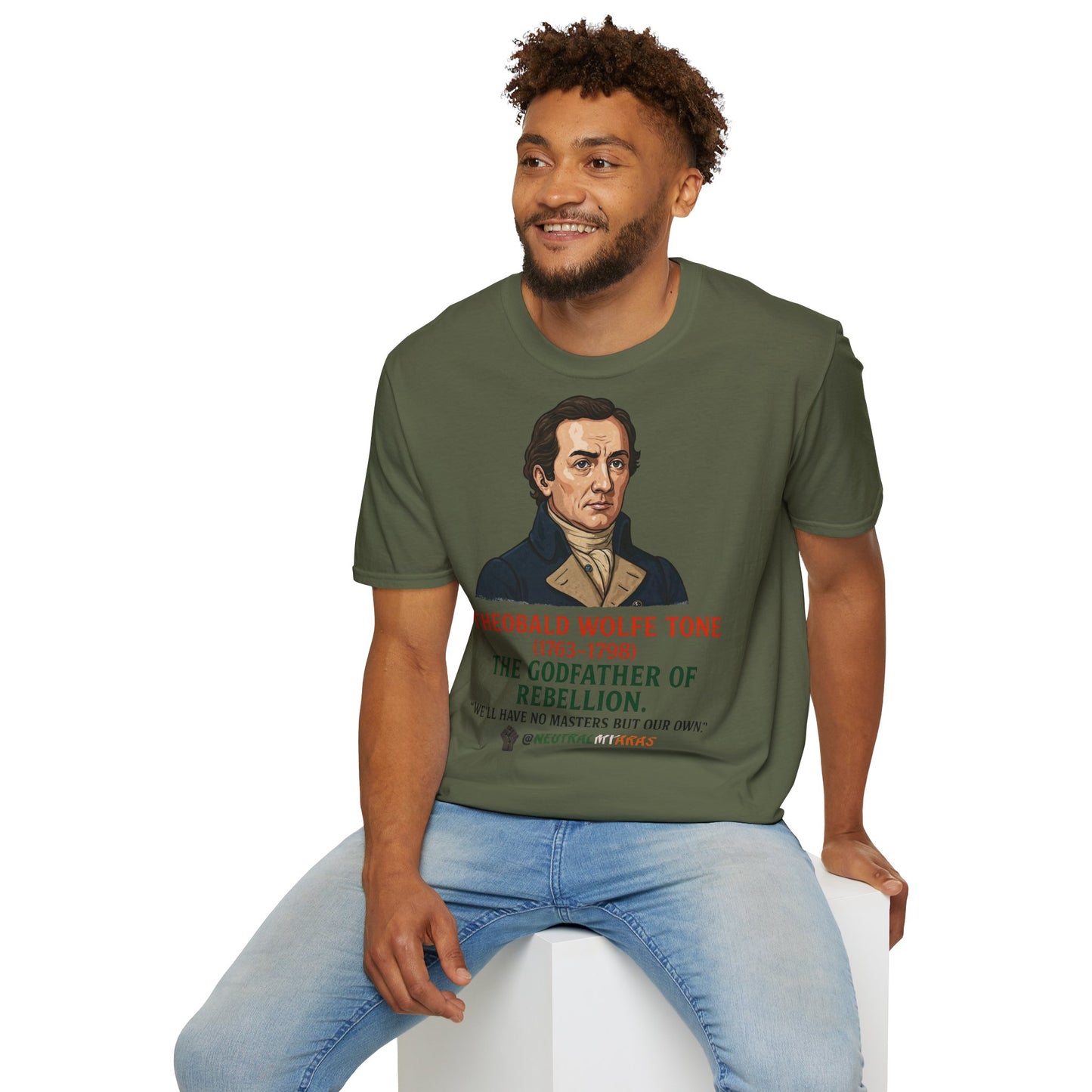 Theobald Wolfe Tone – Godfather of Rebellion Tee