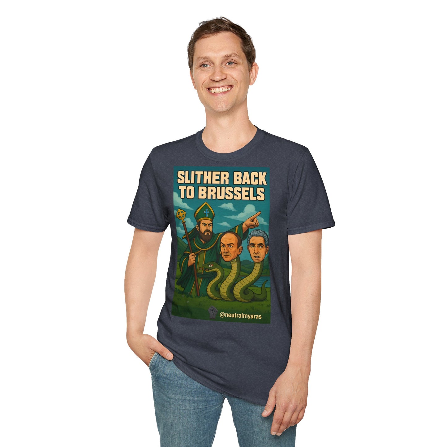 Slither Back to Brussels – St. Patrick vs. The Snakes Tee