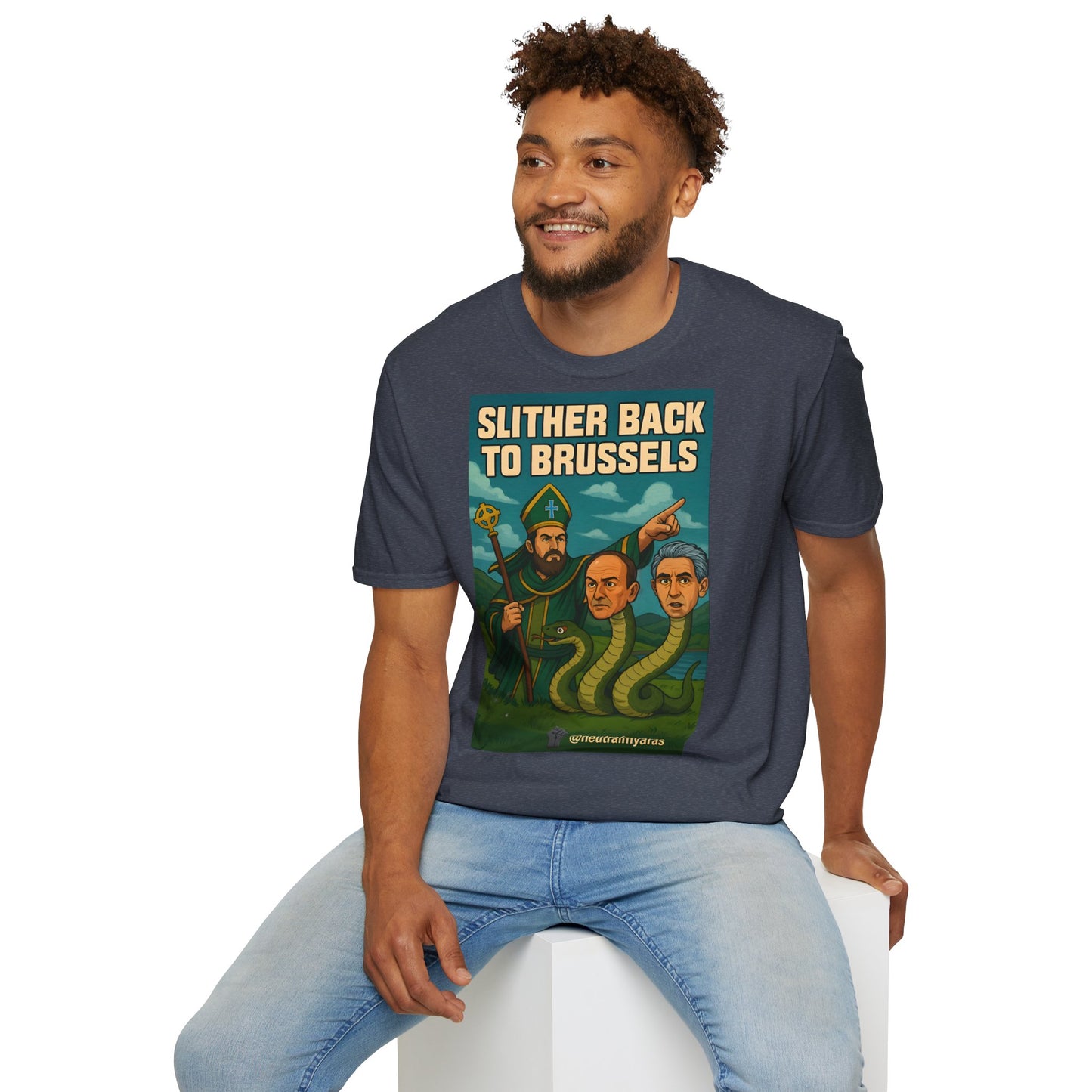 Slither Back to Brussels – St. Patrick vs. The Snakes Tee