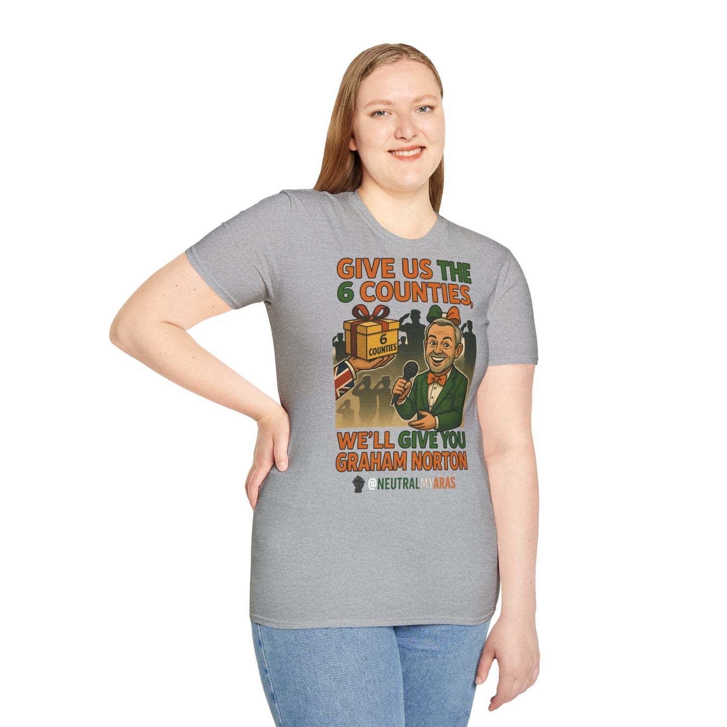 🔥 “Give Us the 6 Counties, We’ll Give You Graham Norton” T-SHIRT ☘️