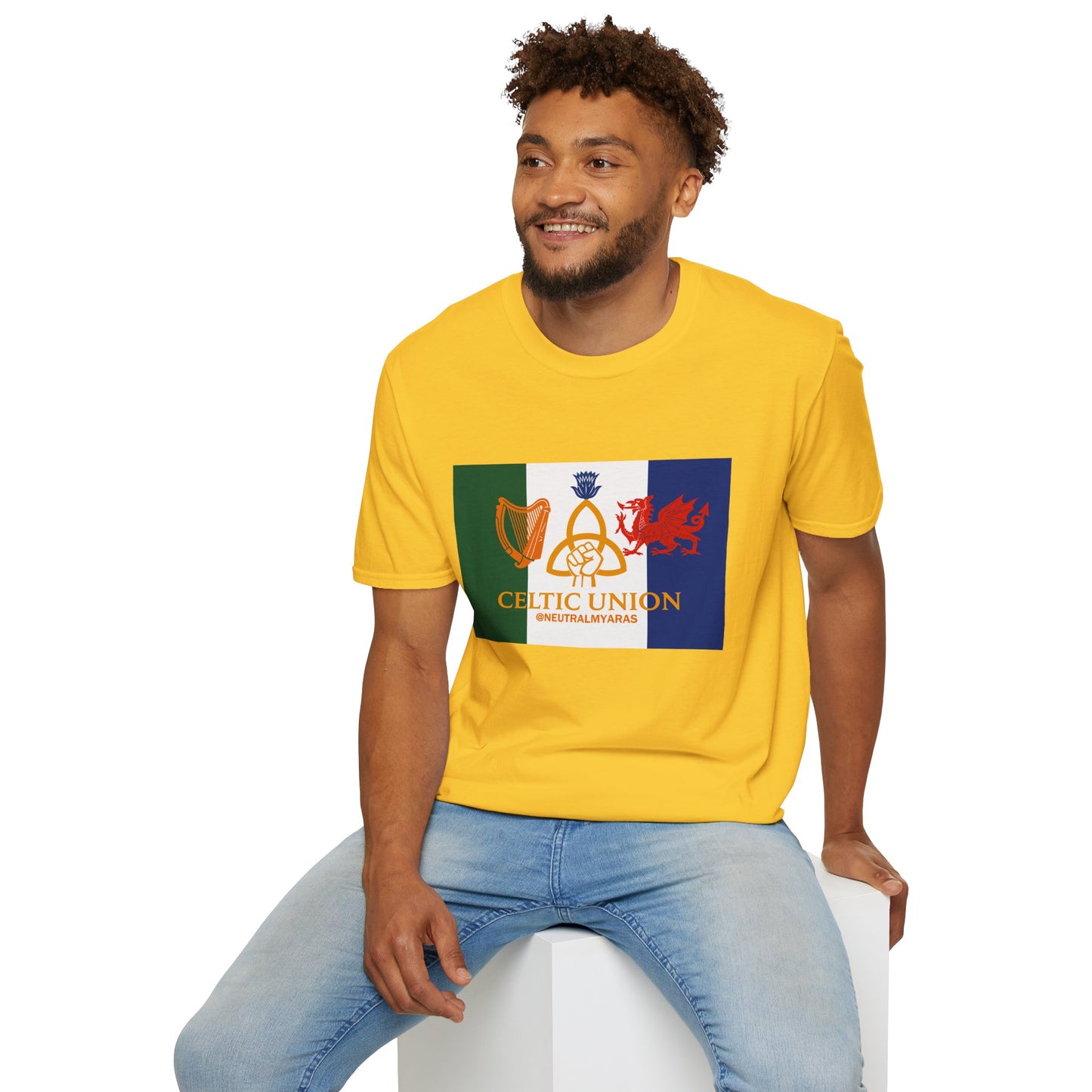 🔥 CELTIC UNION FLAG T-SHIRT ☘️