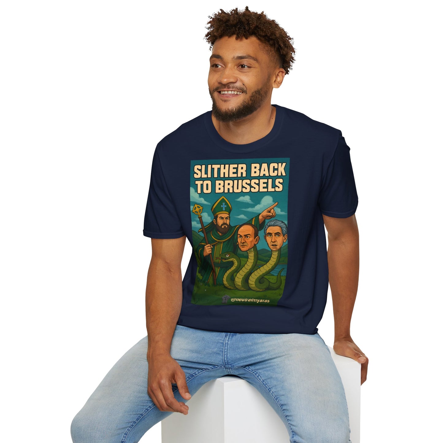 Slither Back to Brussels – St. Patrick vs. The Snakes Tee