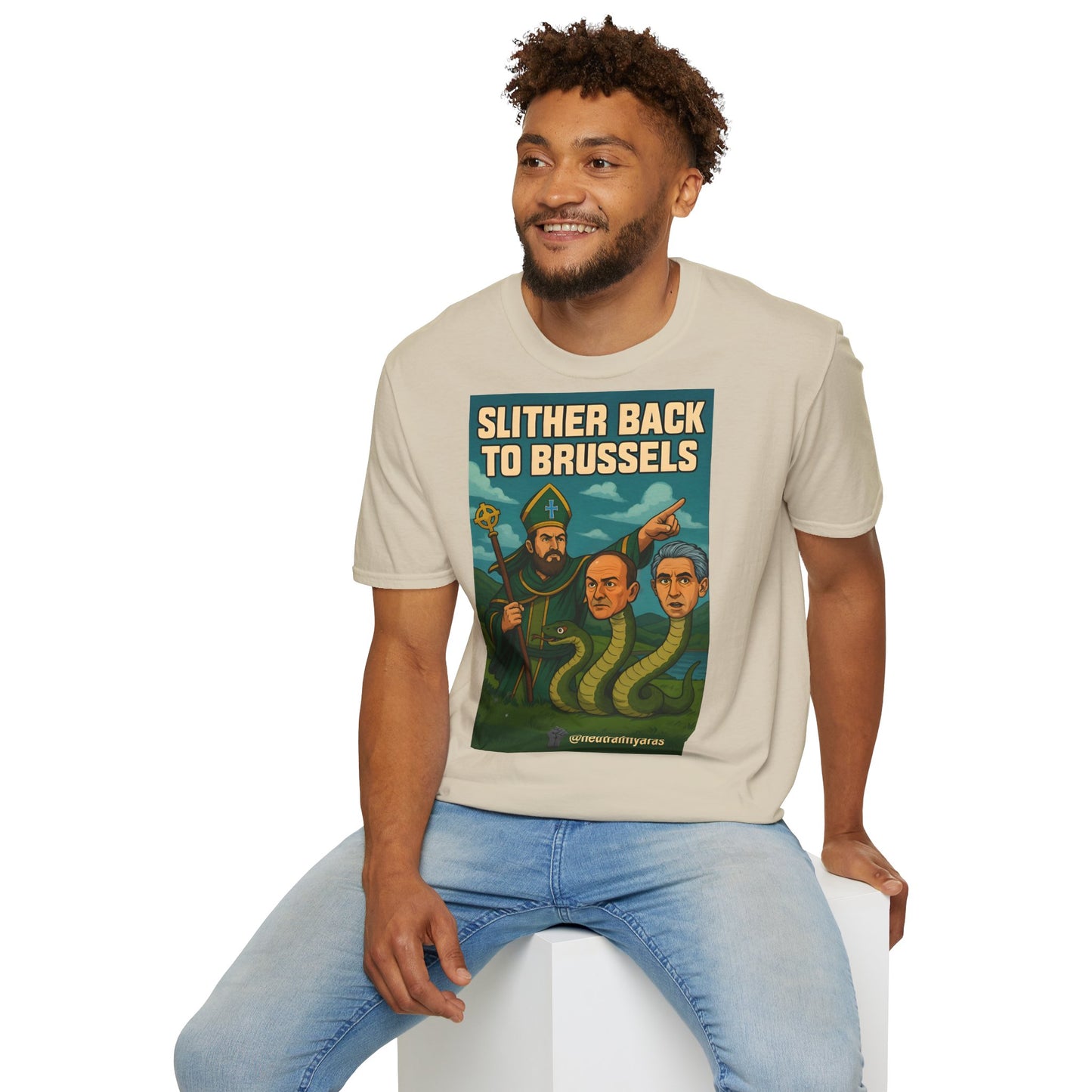 Slither Back to Brussels – St. Patrick vs. The Snakes Tee