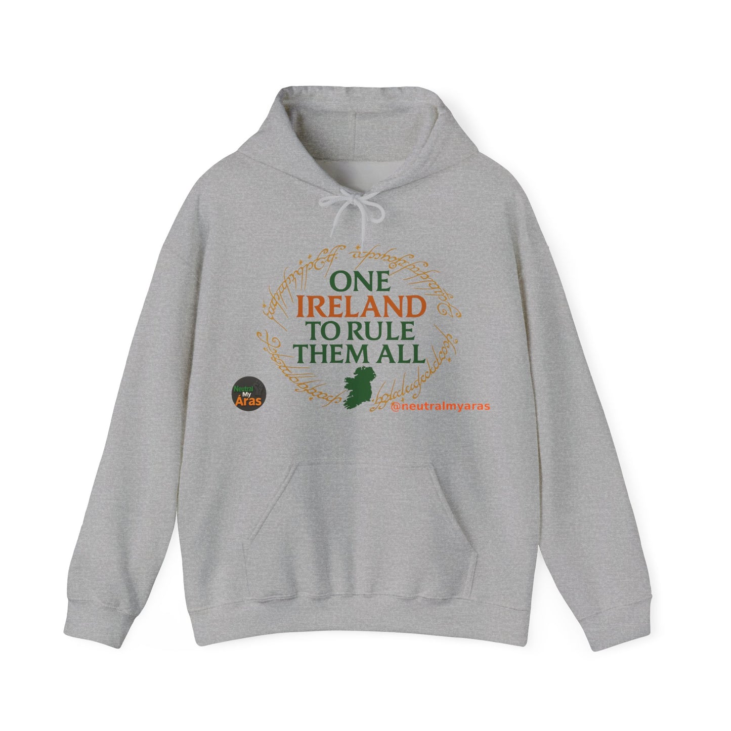 Hoodie "ONE IRELAND TO RULE THEM ALL" – Wear the Legend, Live the Dream