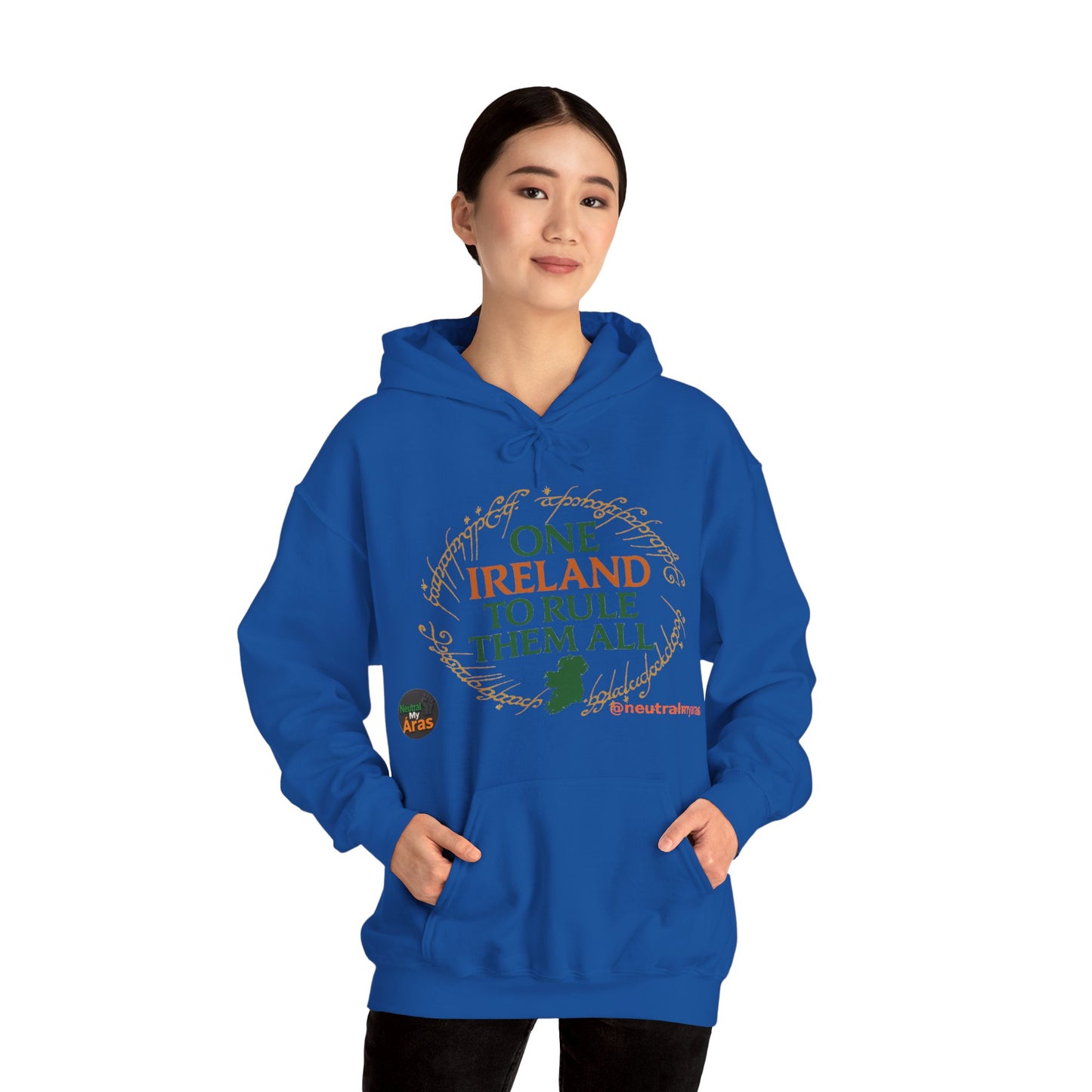 Hoodie "ONE IRELAND TO RULE THEM ALL" – Wear the Legend, Live the Dream