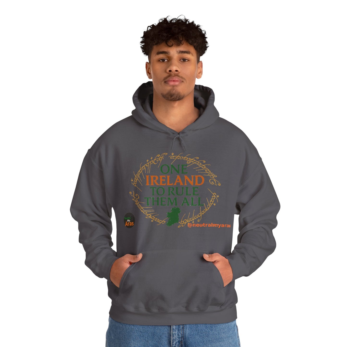 Hoodie "ONE IRELAND TO RULE THEM ALL" – Wear the Legend, Live the Dream