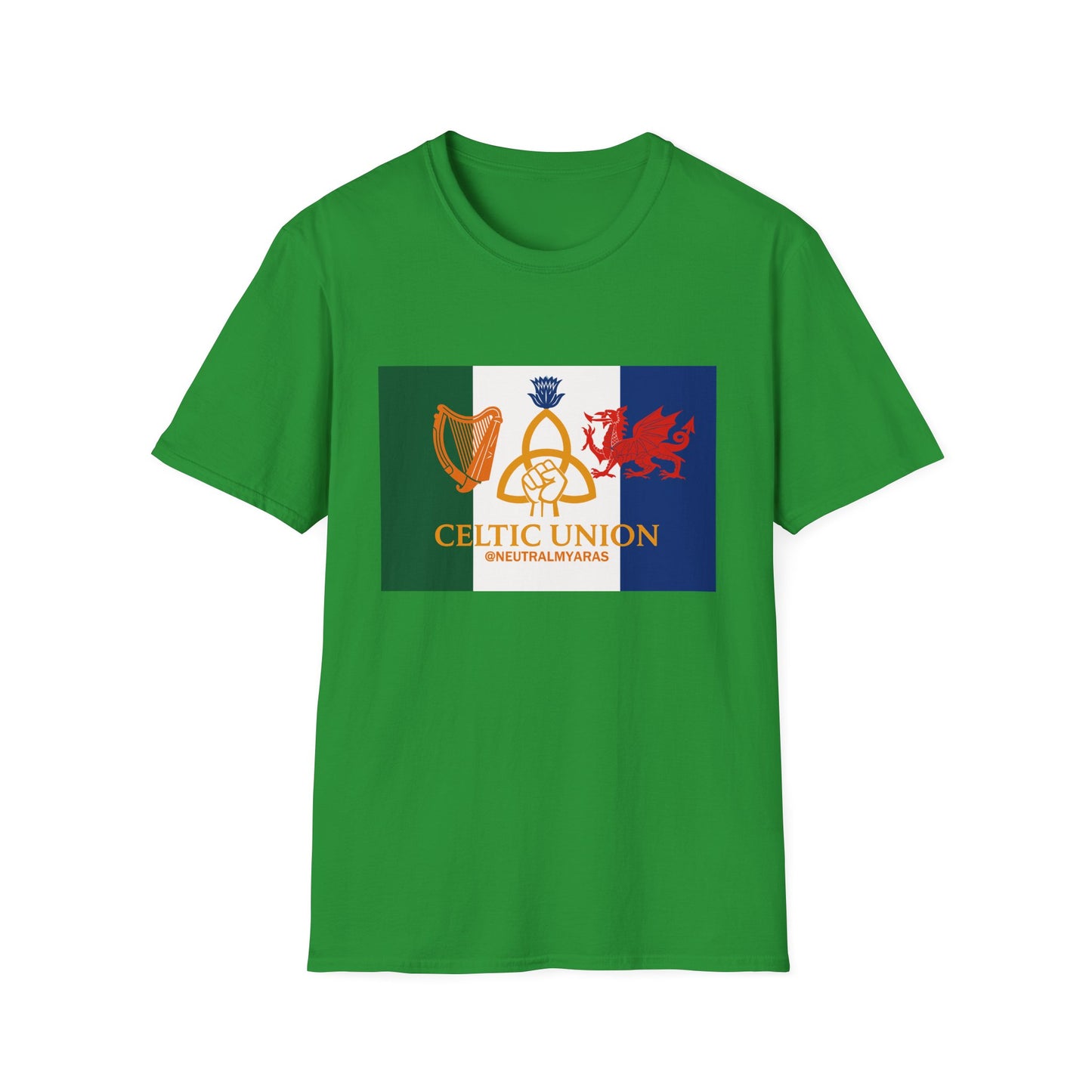 🔥 CELTIC UNION FLAG T-SHIRT ☘️
