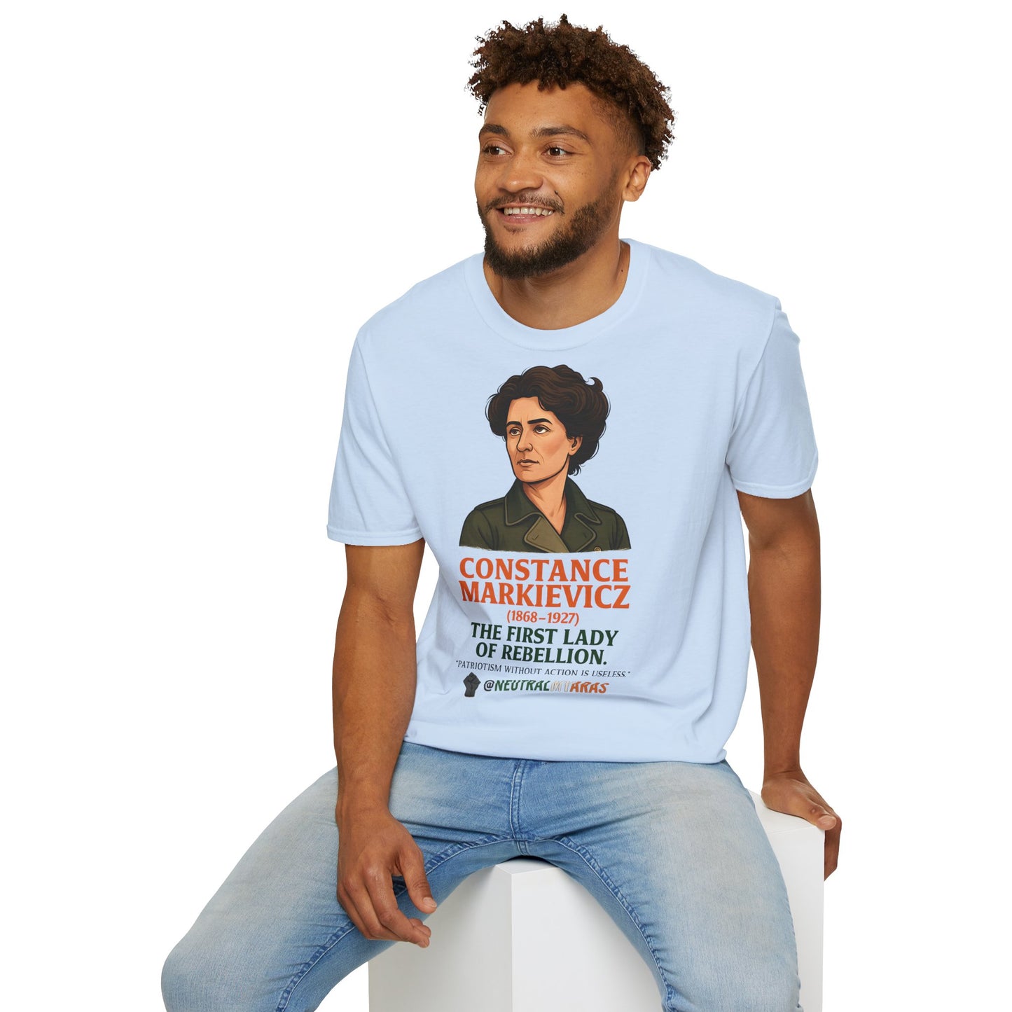 🇮🇪 Constance Markievicz T-Shirt – The First Lady of Rebellion 🇮🇪 Tee