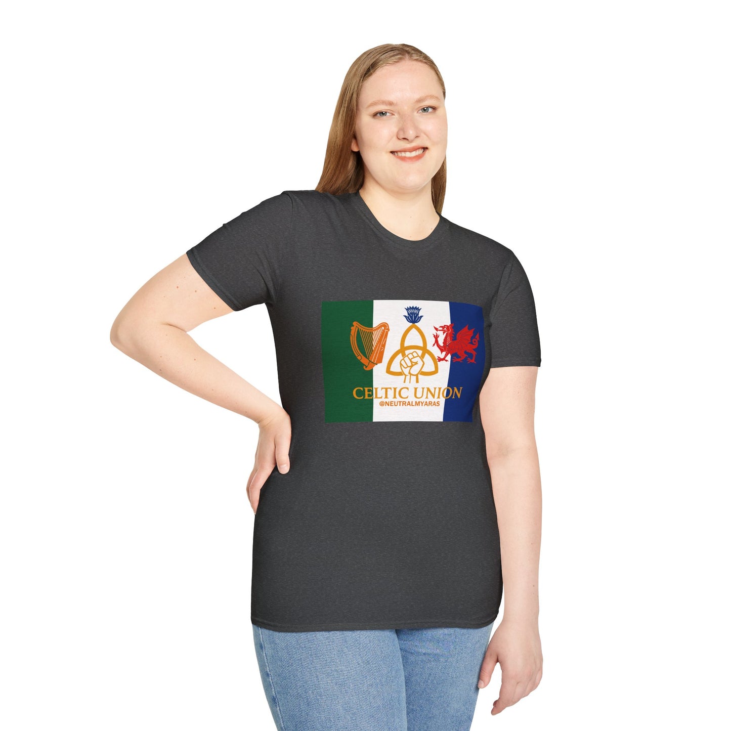 🔥 CELTIC UNION FLAG T-SHIRT ☘️
