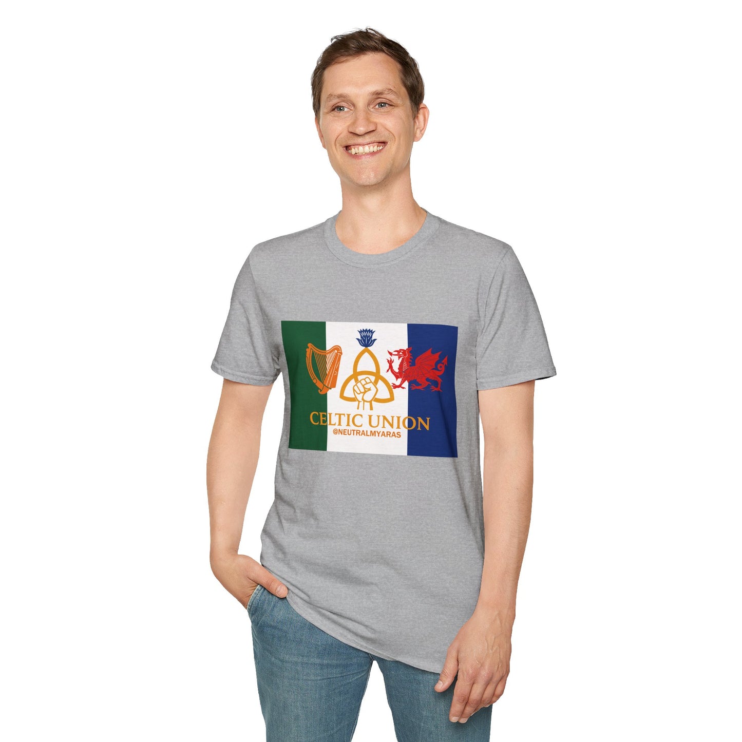 🔥 CELTIC UNION FLAG T-SHIRT ☘️