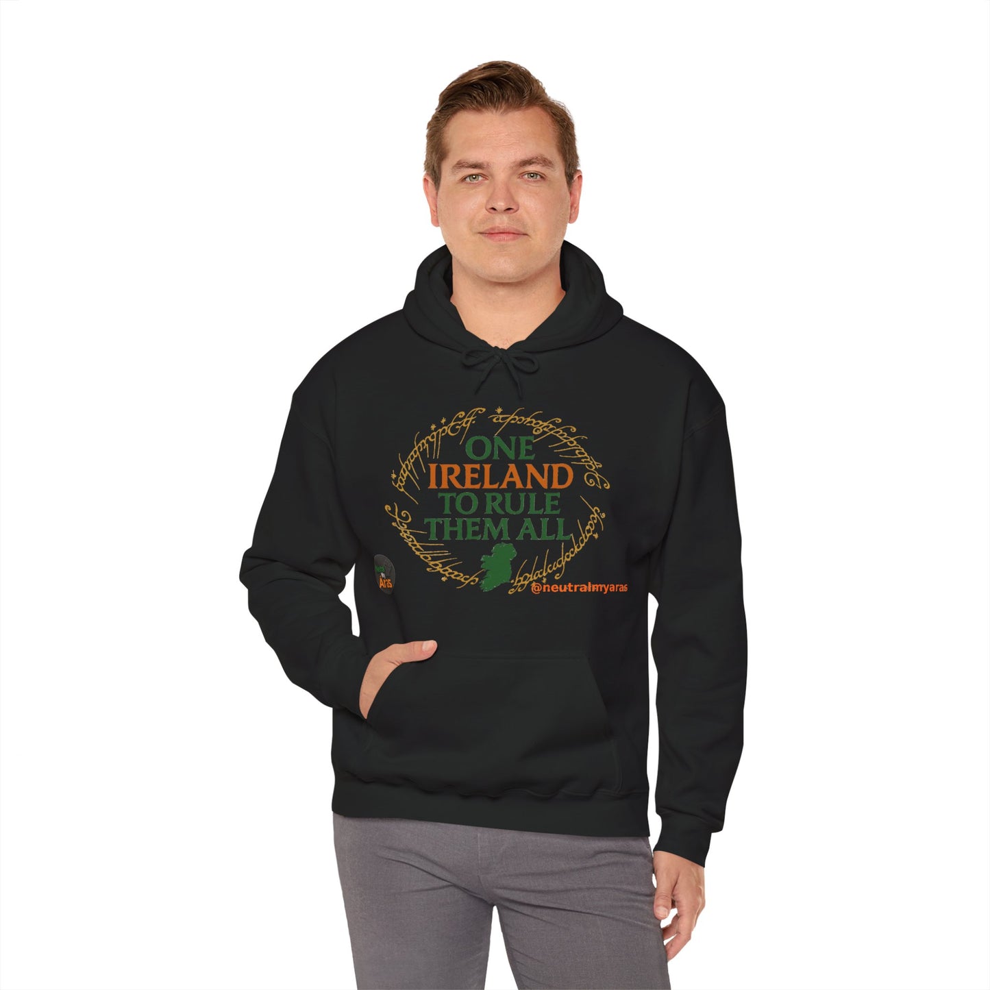 Hoodie "ONE IRELAND TO RULE THEM ALL" – Wear the Legend, Live the Dream