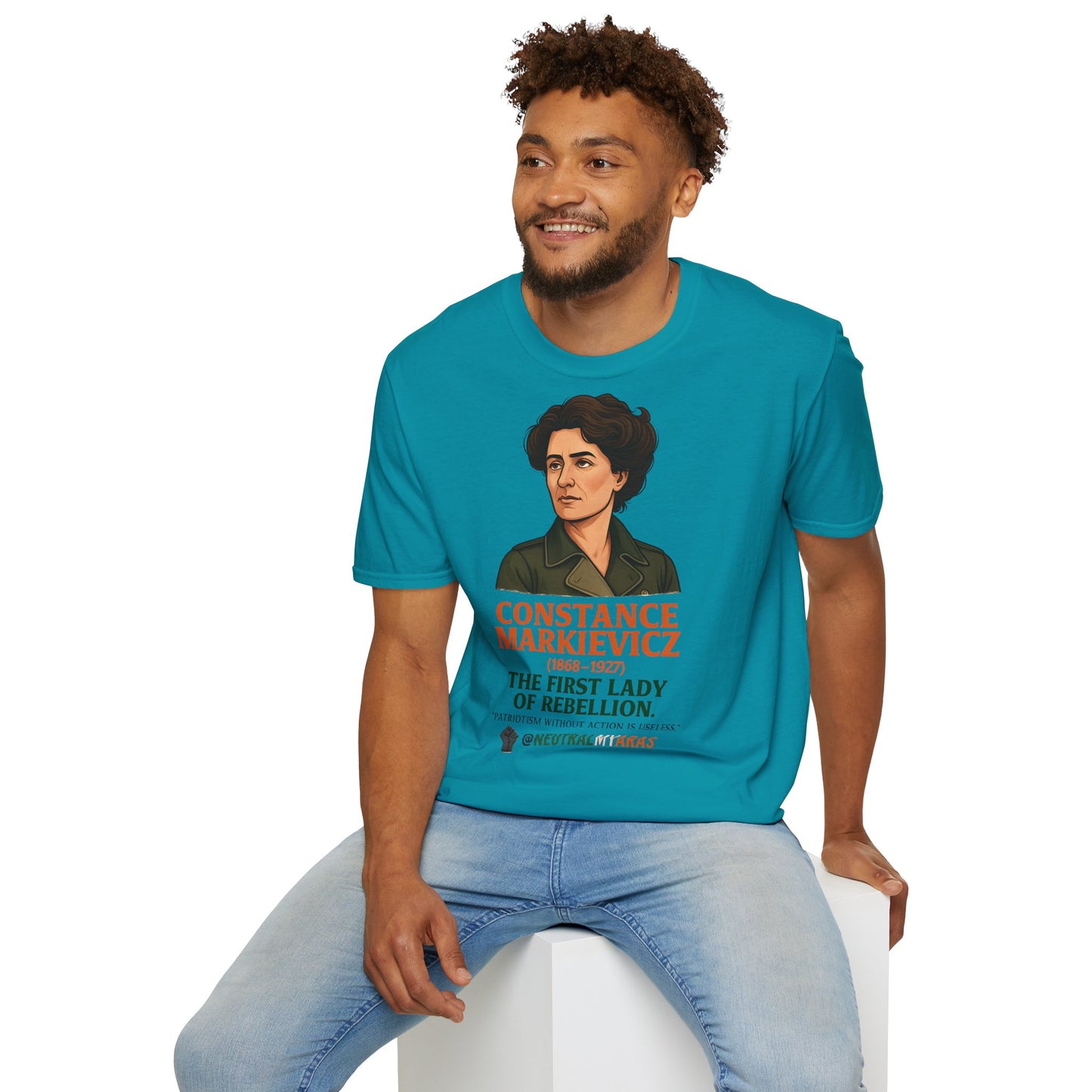 🇮🇪 Constance Markievicz T-Shirt – The First Lady of Rebellion 🇮🇪 Tee