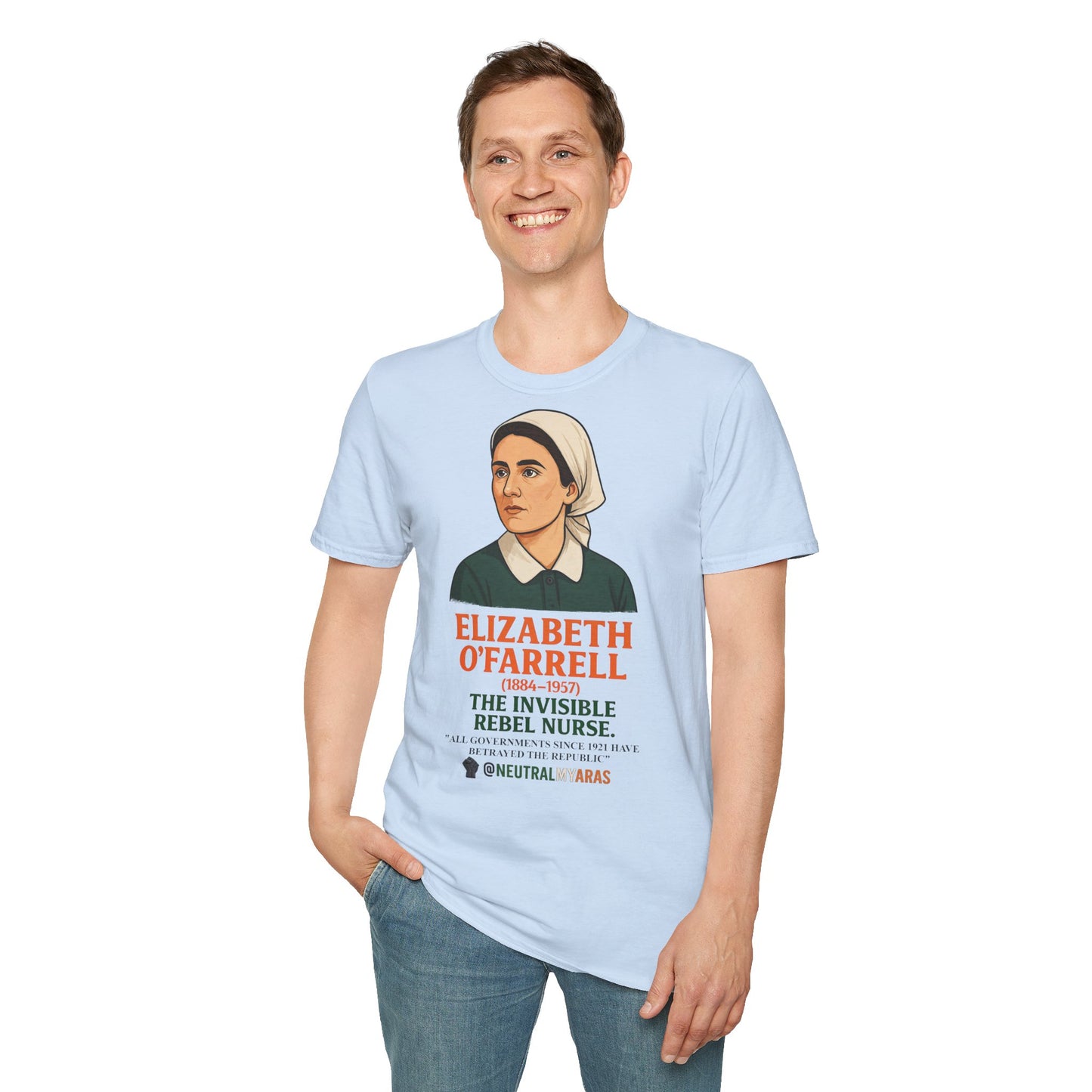 Elizabeth O'Farrell - The Invisible Rebel Nurse Tee