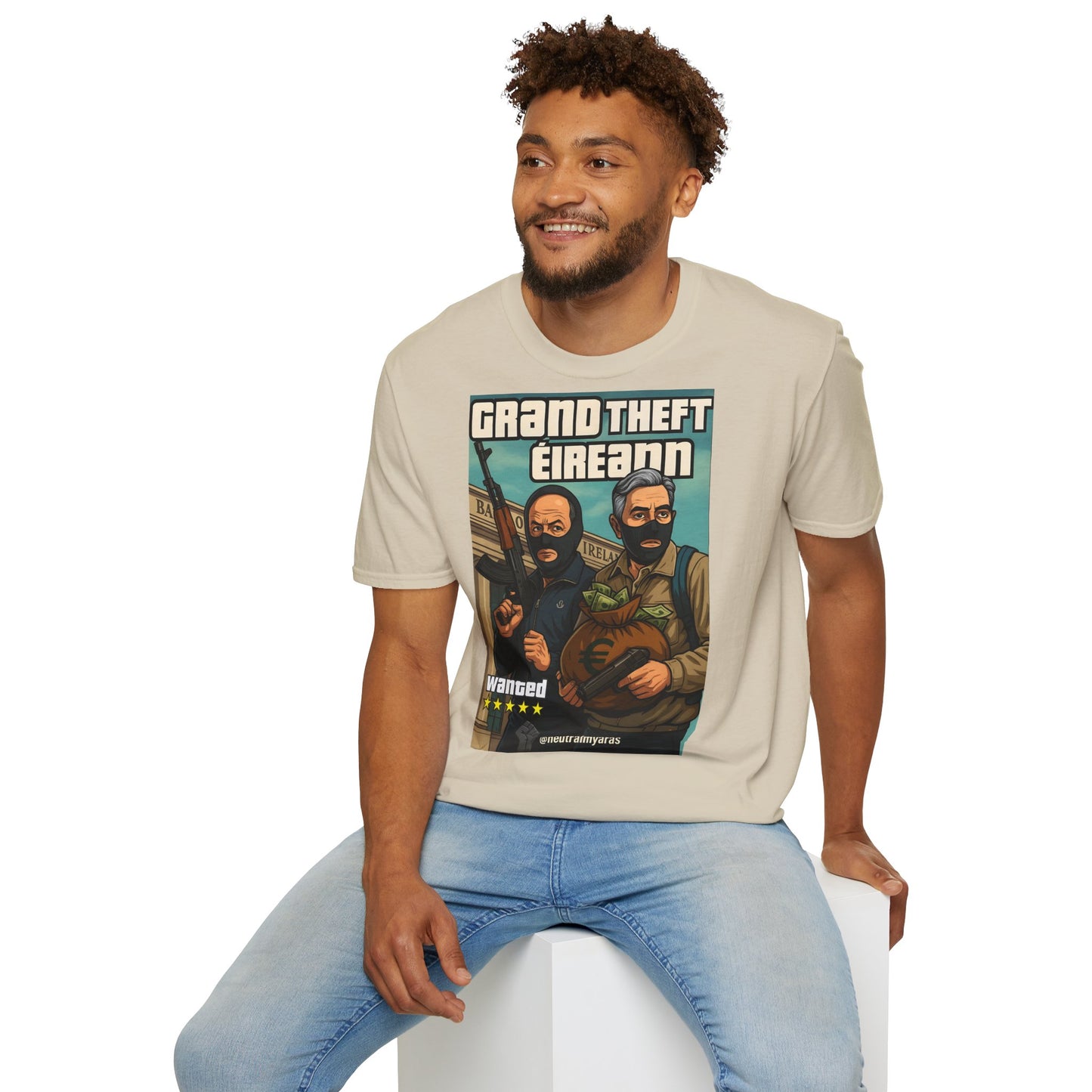 🔥 🚨 GRAND THEFT ÉIREANN 🚨 T-SHIRT ☘️