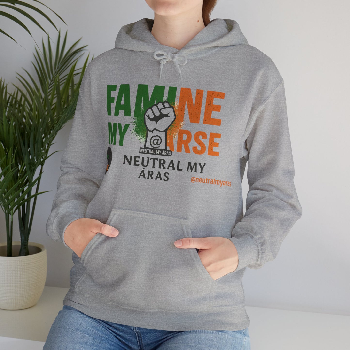 "FAMINE MY ARSE" – The Hoodie That Speaks Truth, and a Bit of Cheek