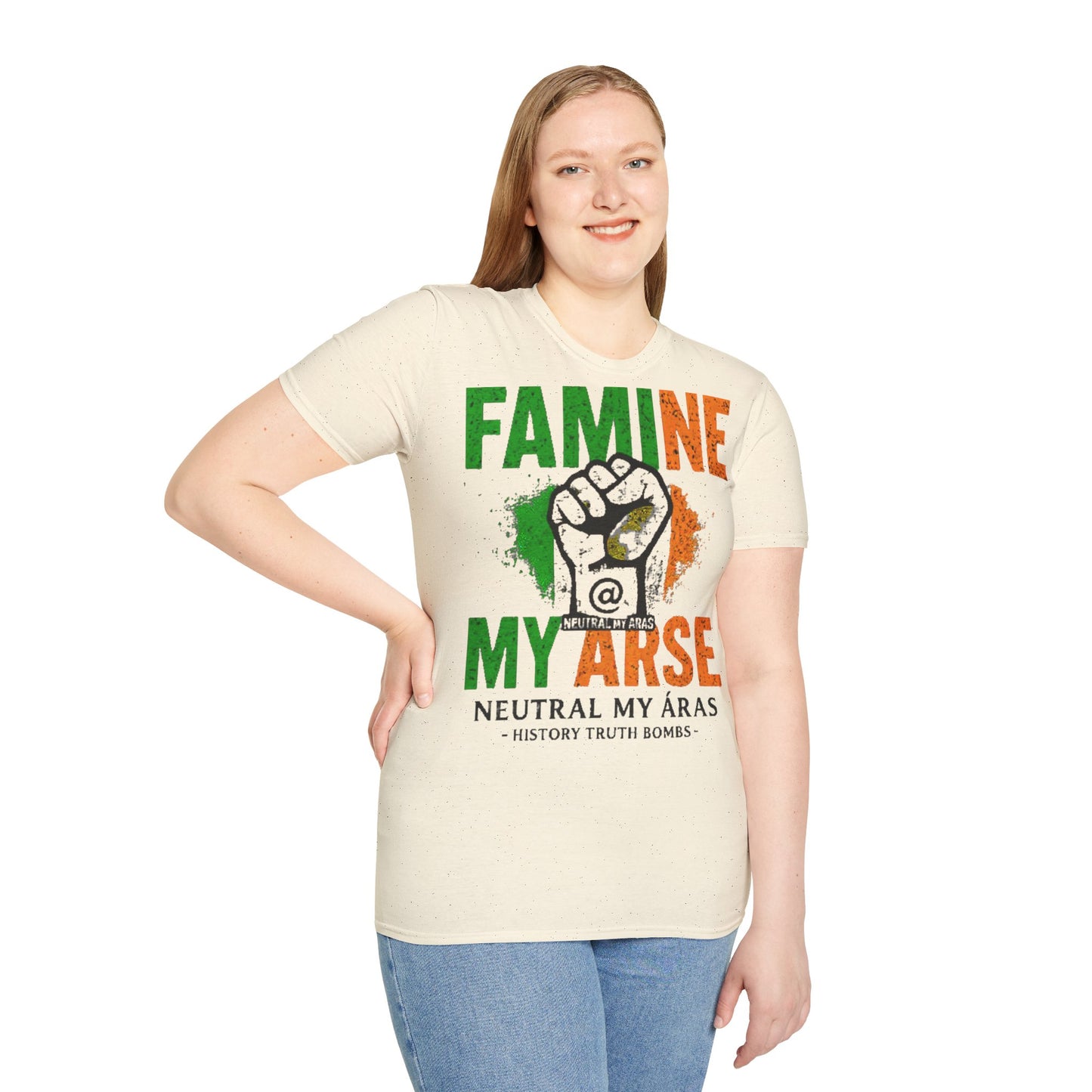 "FAMINE MY ARSE" – The T-Shirt That Speaks Truth, and a Bit of Cheek