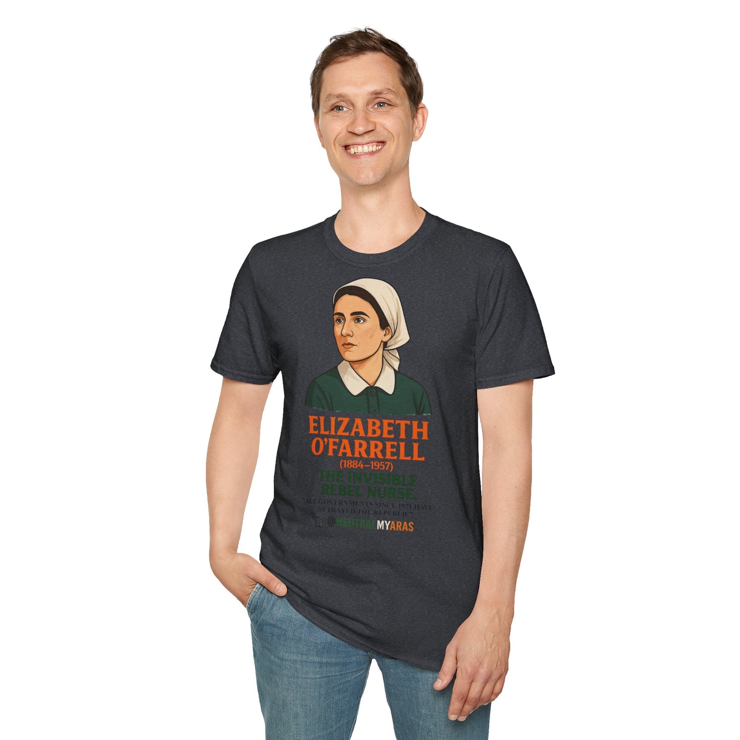 Elizabeth O'Farrell - The Invisible Rebel Nurse Tee