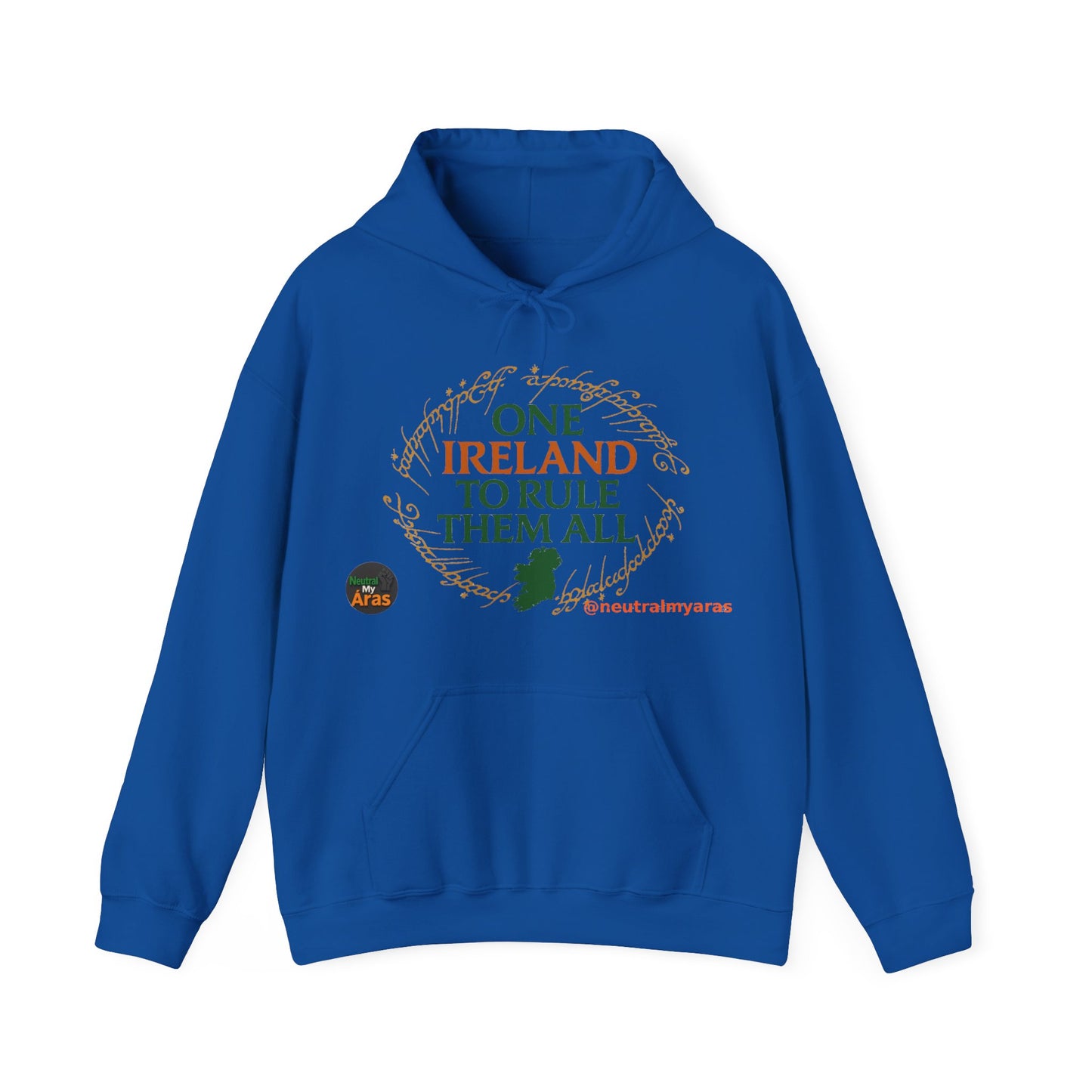 Hoodie "ONE IRELAND TO RULE THEM ALL" – Wear the Legend, Live the Dream