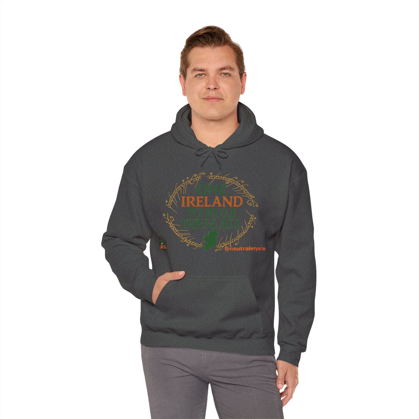 Hoodie "ONE IRELAND TO RULE THEM ALL" – Wear the Legend, Live the Dream