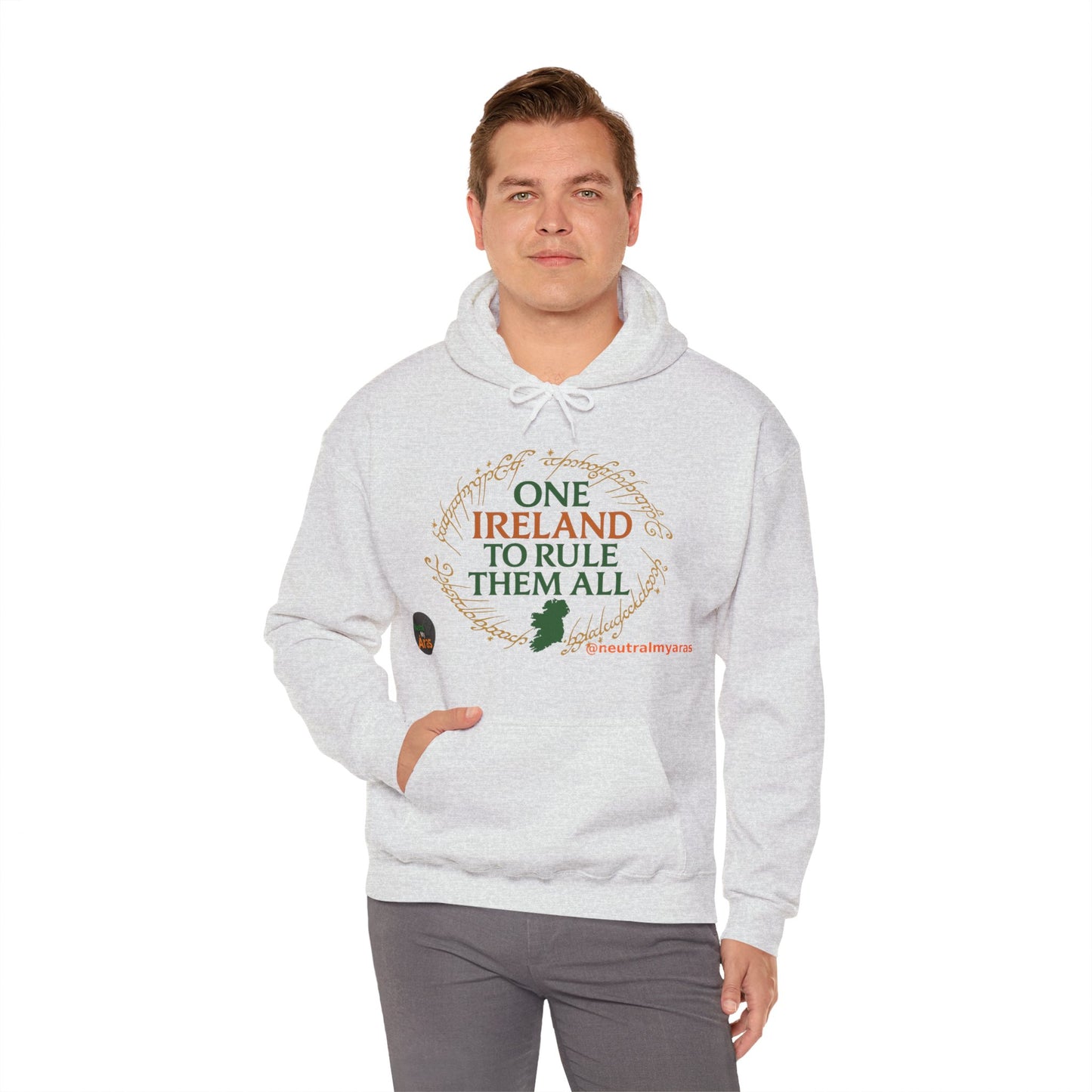 Hoodie "ONE IRELAND TO RULE THEM ALL" – Wear the Legend, Live the Dream