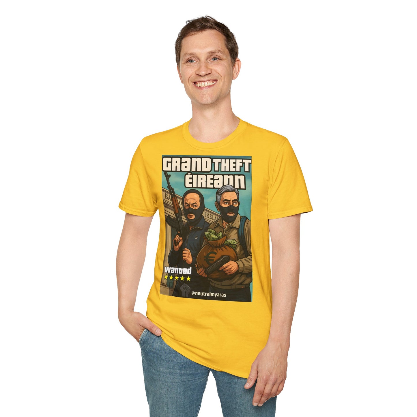 🔥 🚨 GRAND THEFT ÉIREANN 🚨 T-SHIRT ☘️