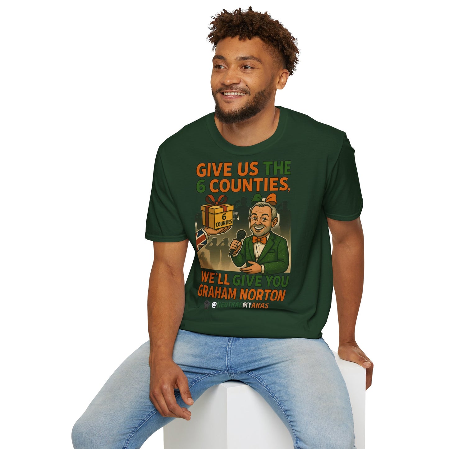 🔥 “Give Us the 6 Counties, We’ll Give You Graham Norton” T-SHIRT ☘️