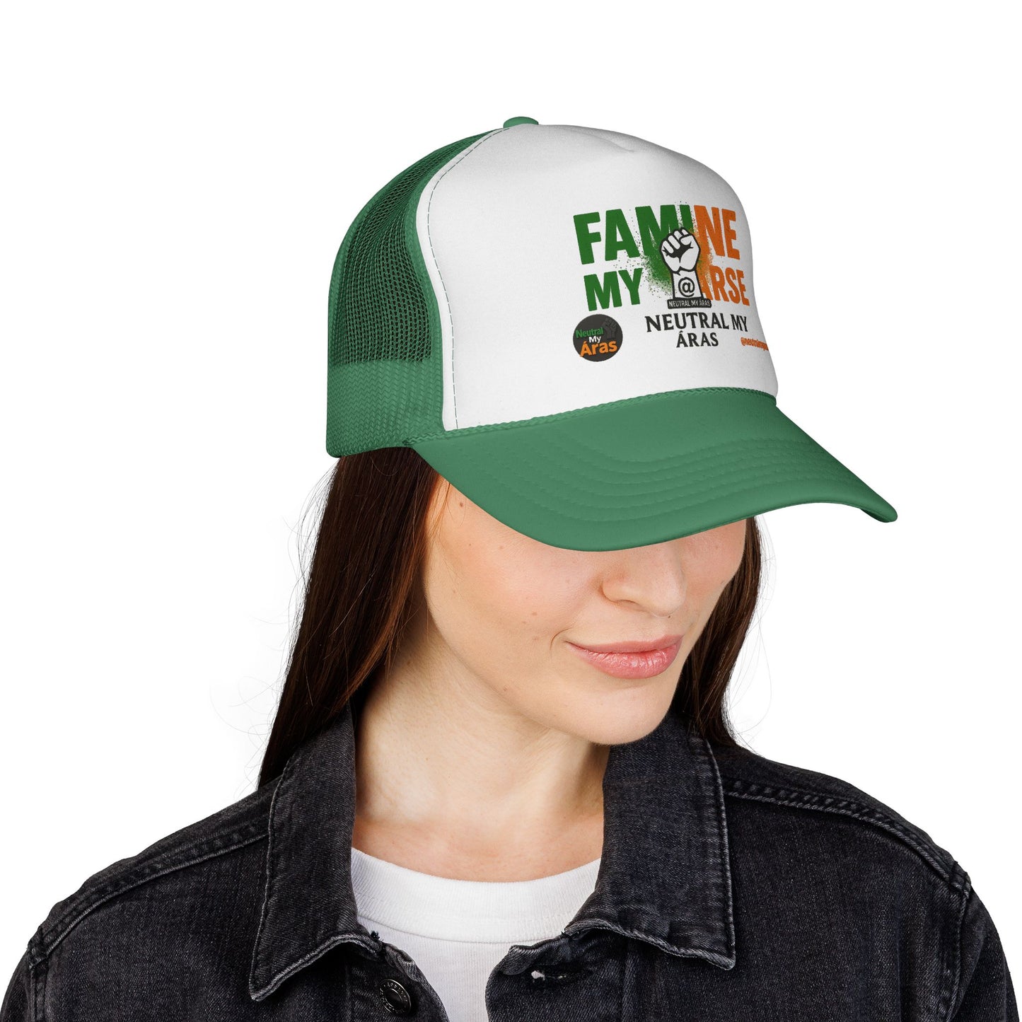 🧢 FAMINE MY ARSE – Trucker Hat