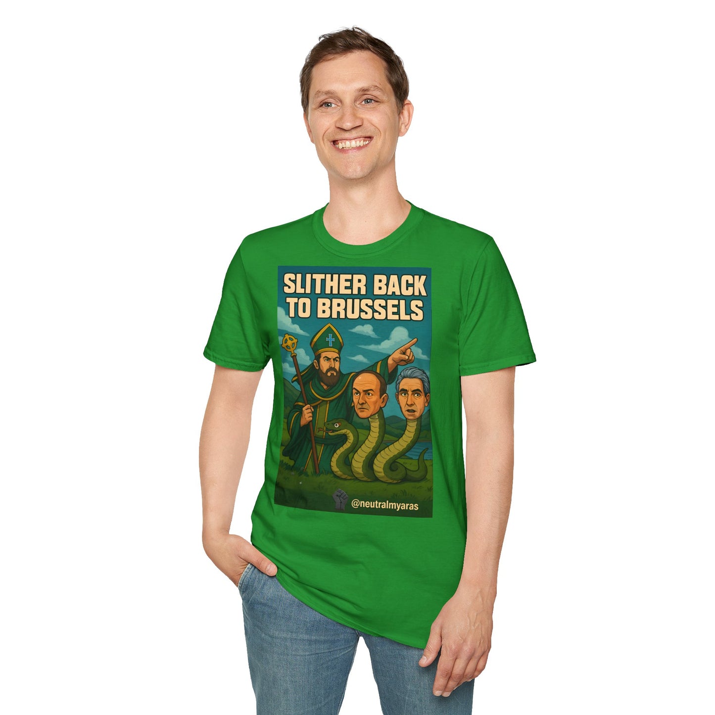 Slither Back to Brussels – St. Patrick vs. The Snakes Tee