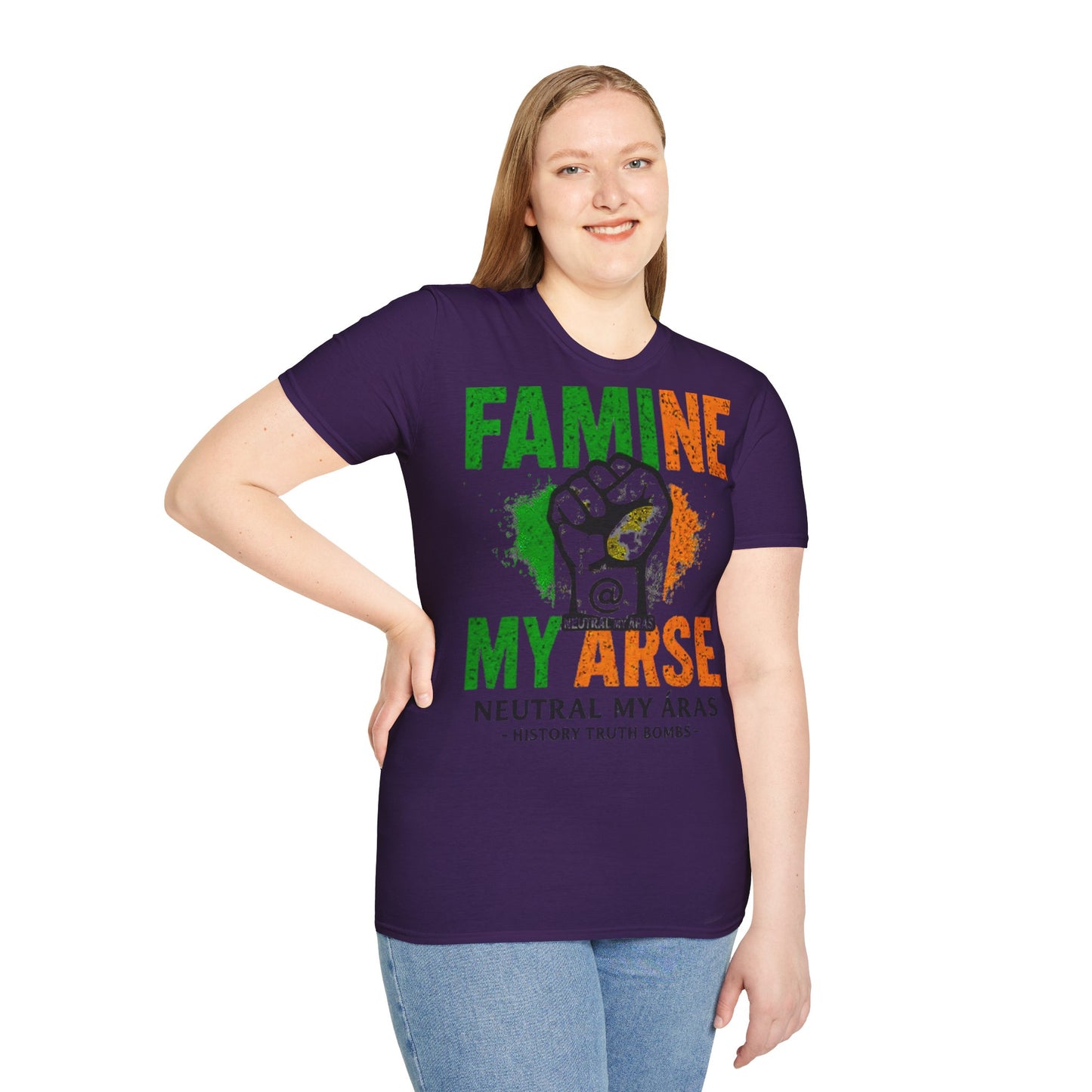 "FAMINE MY ARSE" – The T-Shirt That Speaks Truth, and a Bit of Cheek