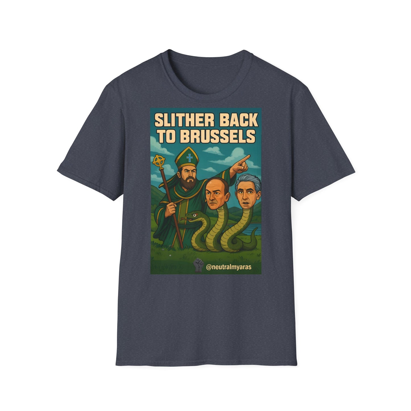 Slither Back to Brussels – St. Patrick vs. The Snakes Tee